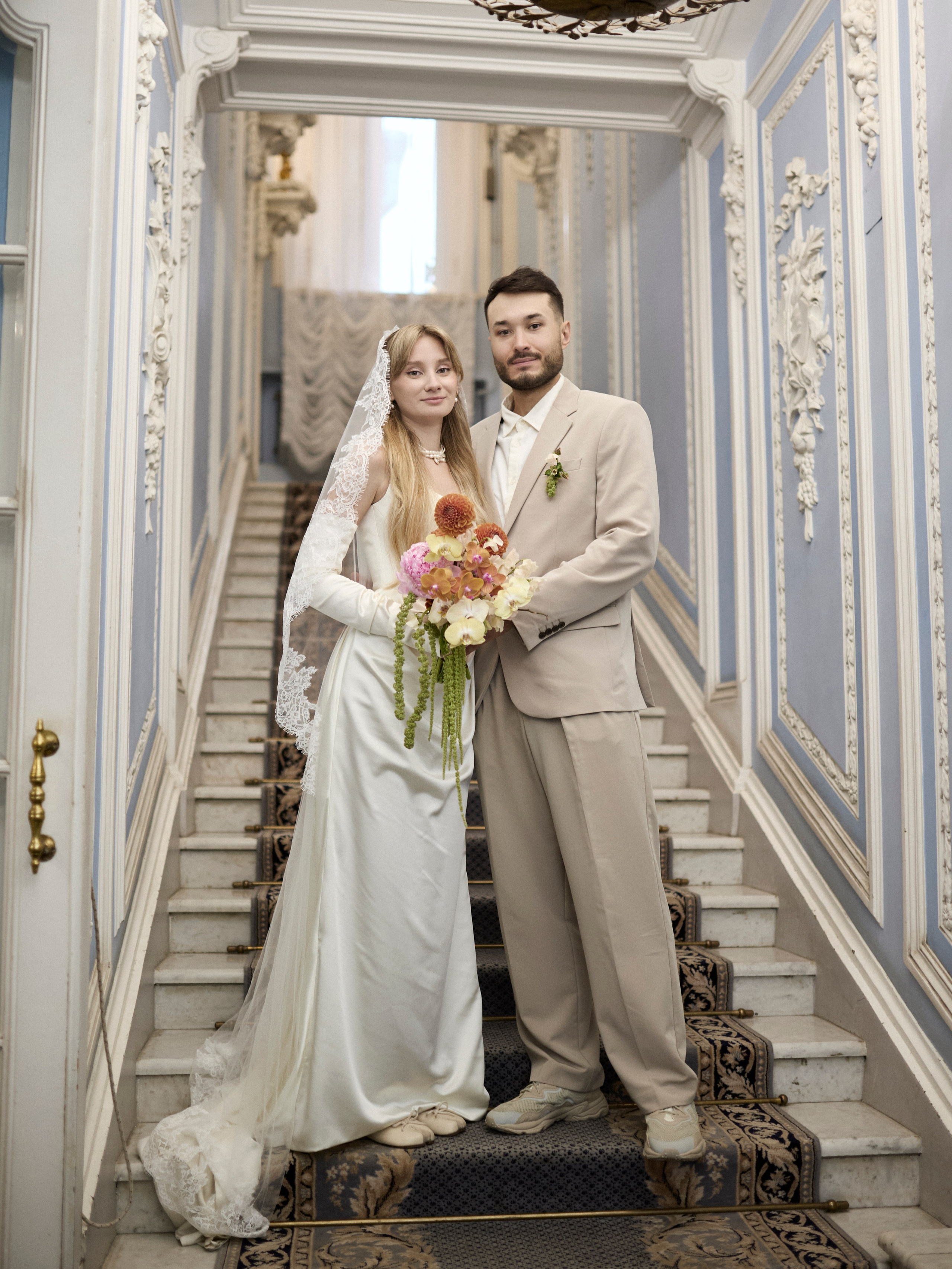 Свадебная съемка в Эрмитаже. Фотограф СПБ Засорина Юлия