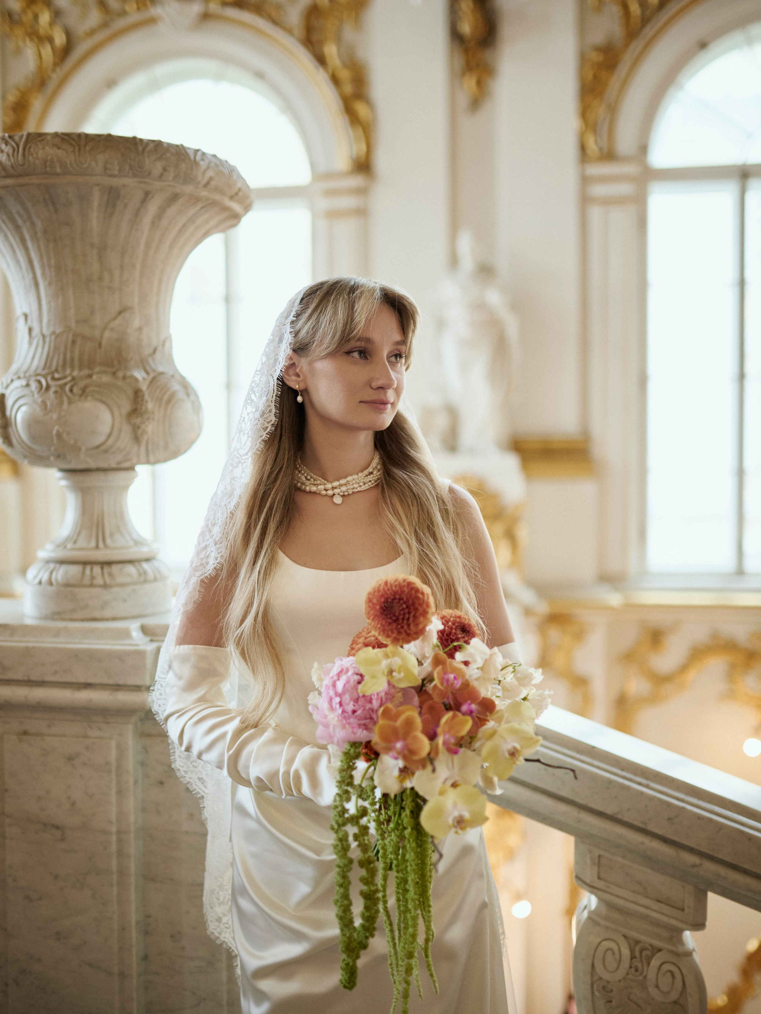 Свадебная съемка в Эрмитаже. Фотограф СПБ Засорина Юлия