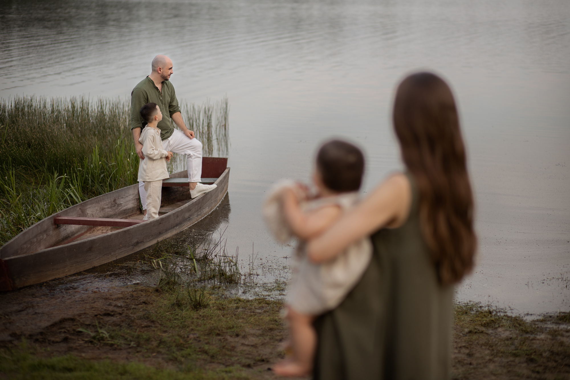 Фотосессия в белорусском Полесье. Семья Вадима и Татьяны. Семейный и детский фотограф в Пинске Марина Русина