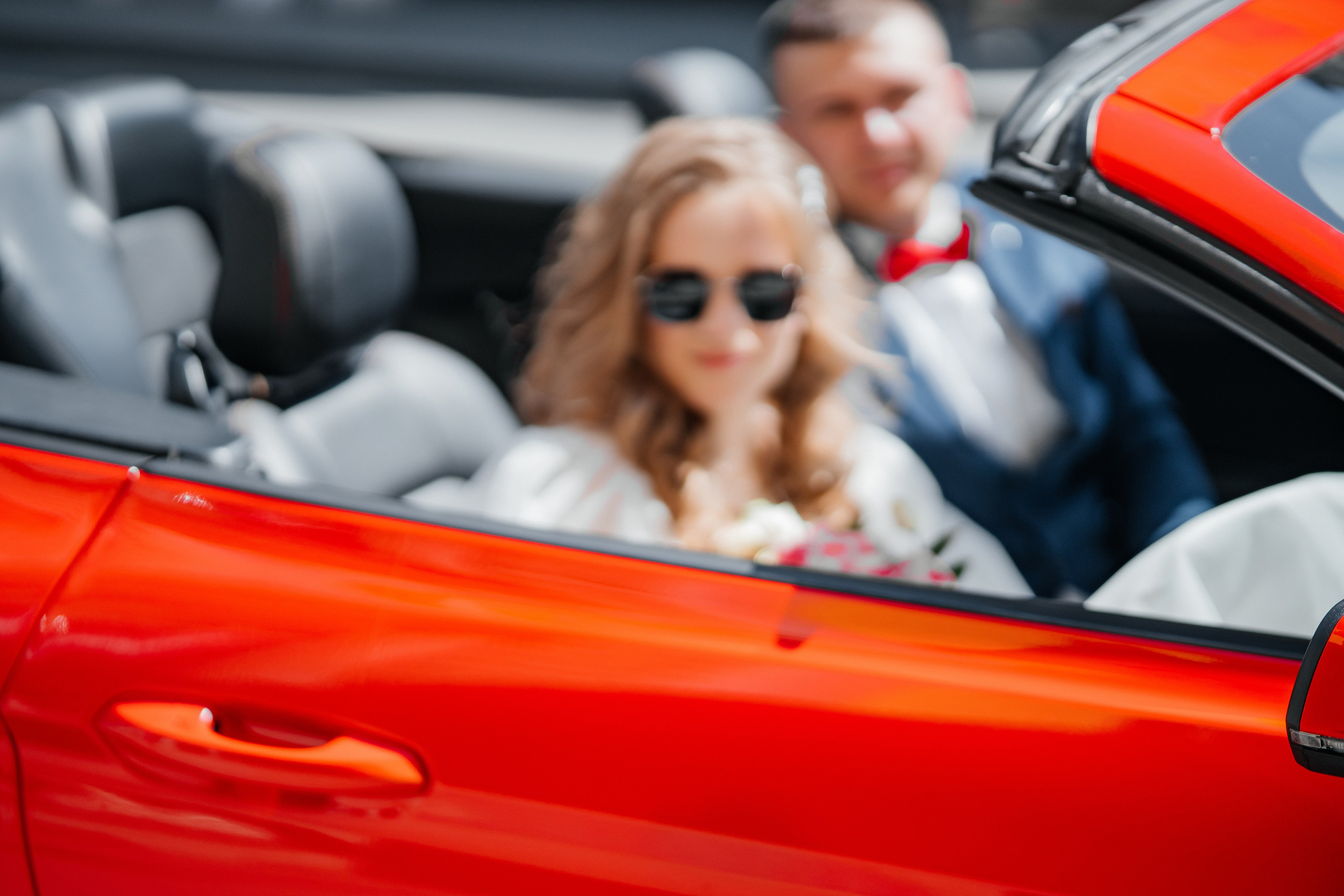 Красный кабриолет. Фотограф Ангарск Иркутск Ксения Король