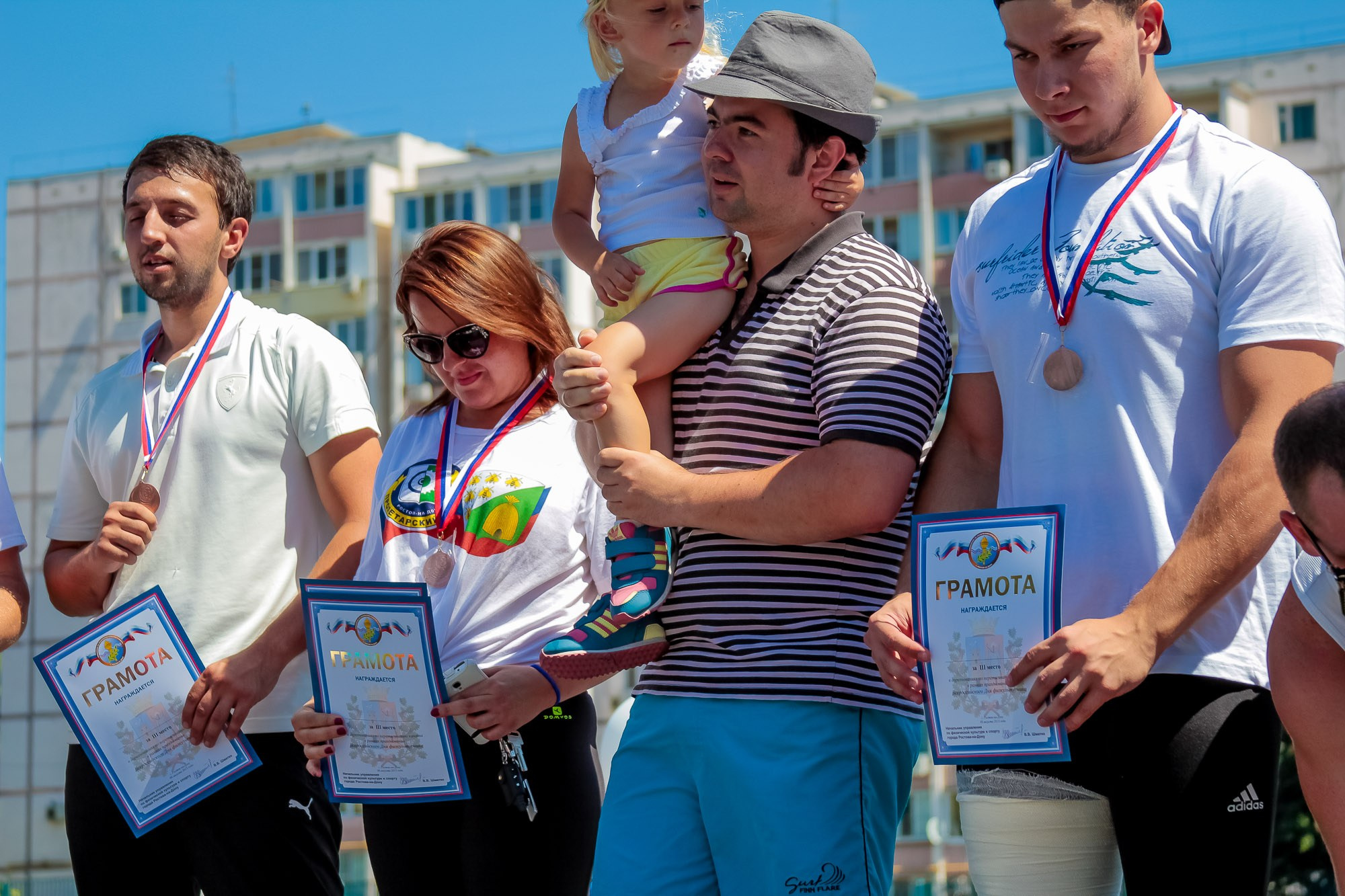 День Физкульт. Максим Матвийченко и Виктория Басова профессионалы своего дела
