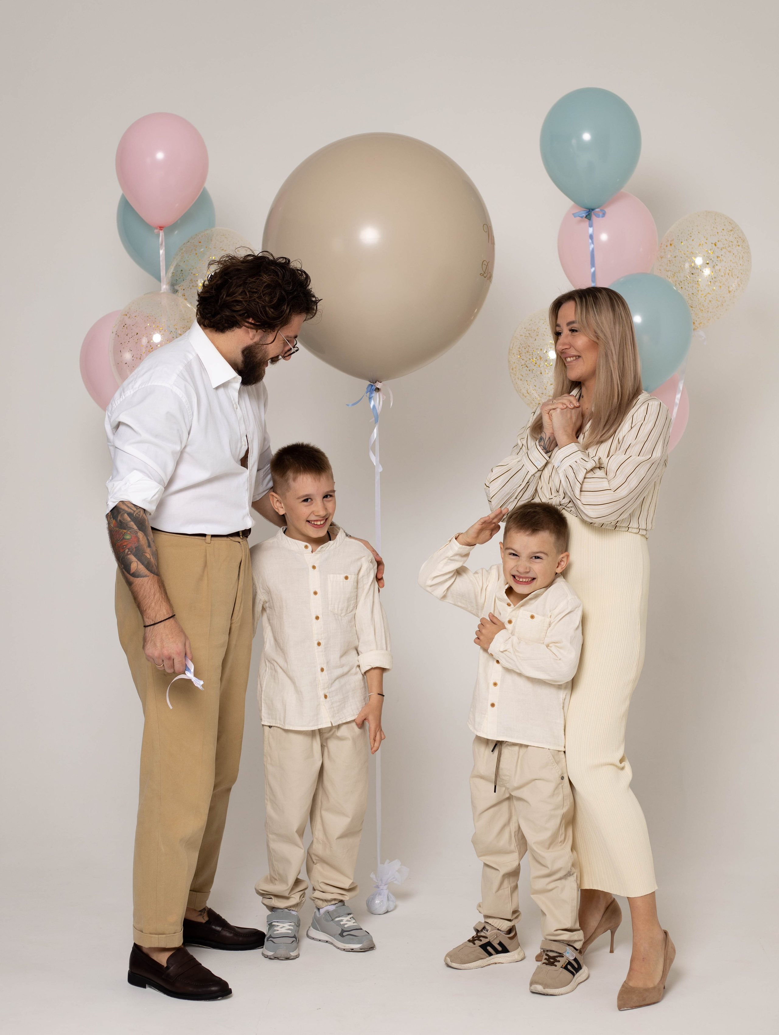 Семья Сулимы. Фотограф Елена Варзиева