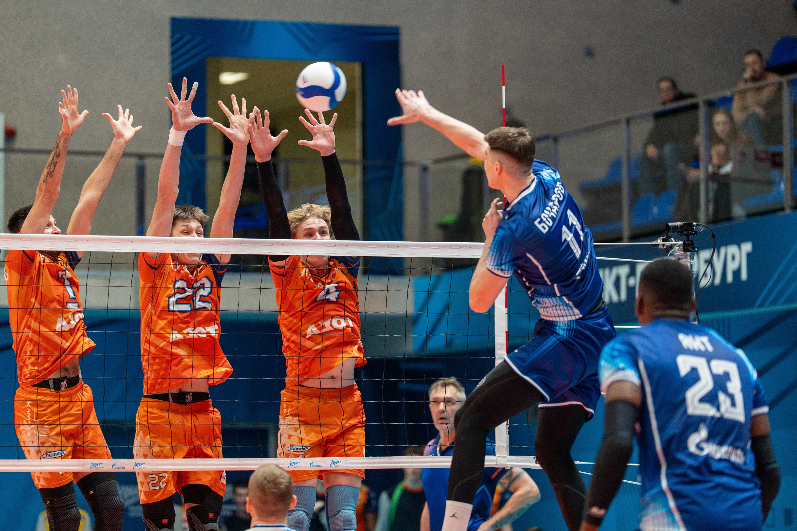 Зенит (Санкт-Петербург) — Кузбасс (Кемерово) 3:0 | Мужская Суперлига, 15-й тур — фото. Спортивный фотограф в Санкт-Петербурге | Антон Гауф