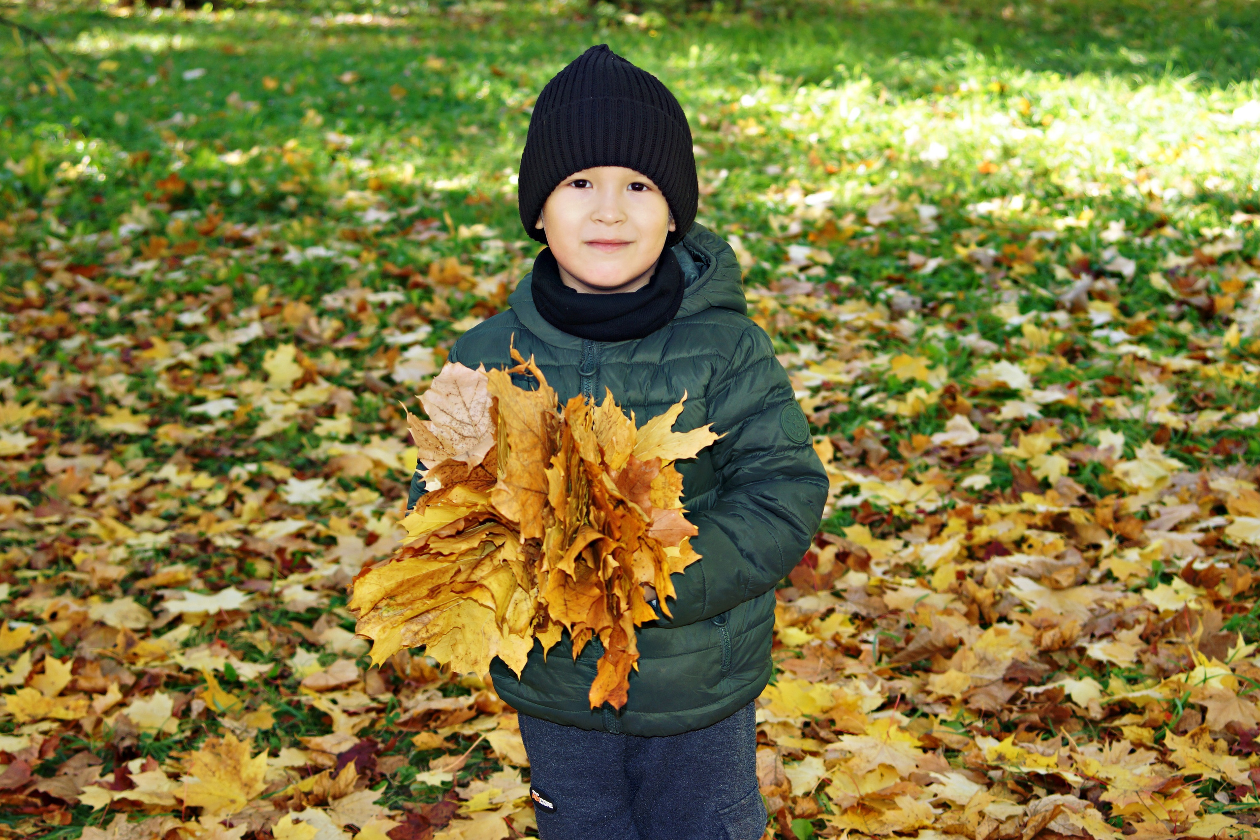 Осенняя фотосессия в детском саду г. Йошкар-Ола