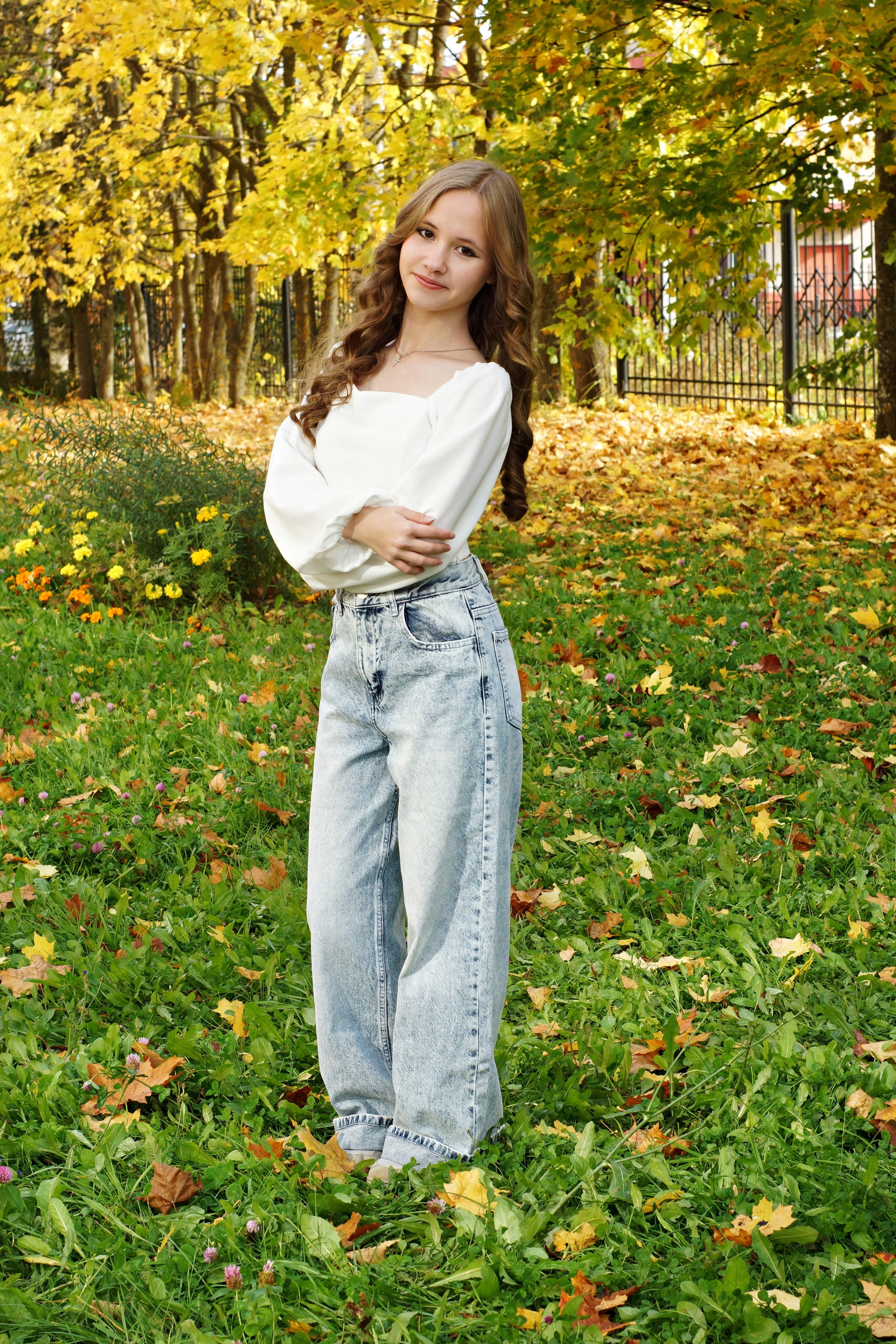 Осенняя фотосессия в школе г. Йошкар-Ола