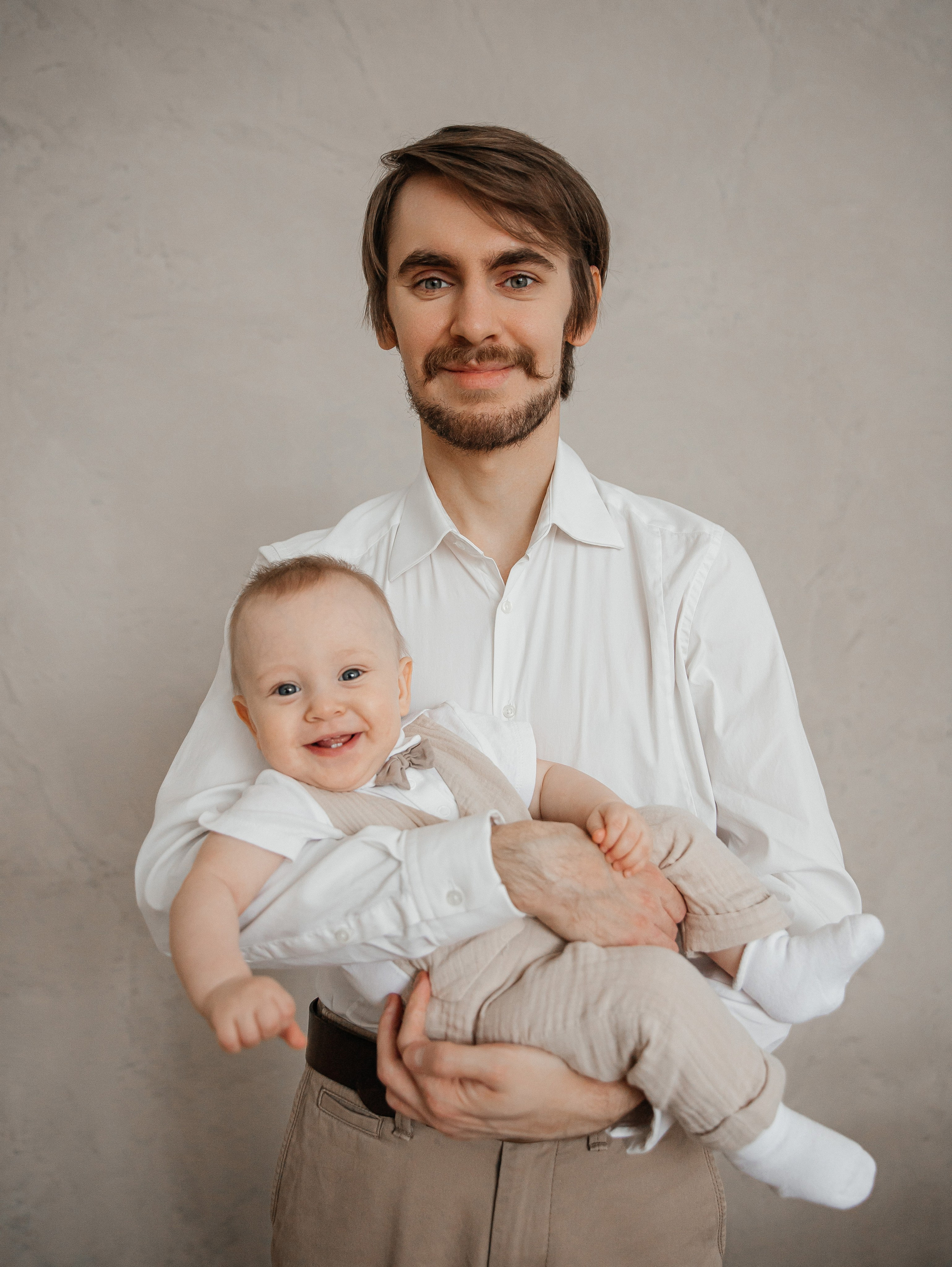 Новогодняя (мама, папа, сын и дедушка). Фотограф текстиля в Москве Ольга Иванова