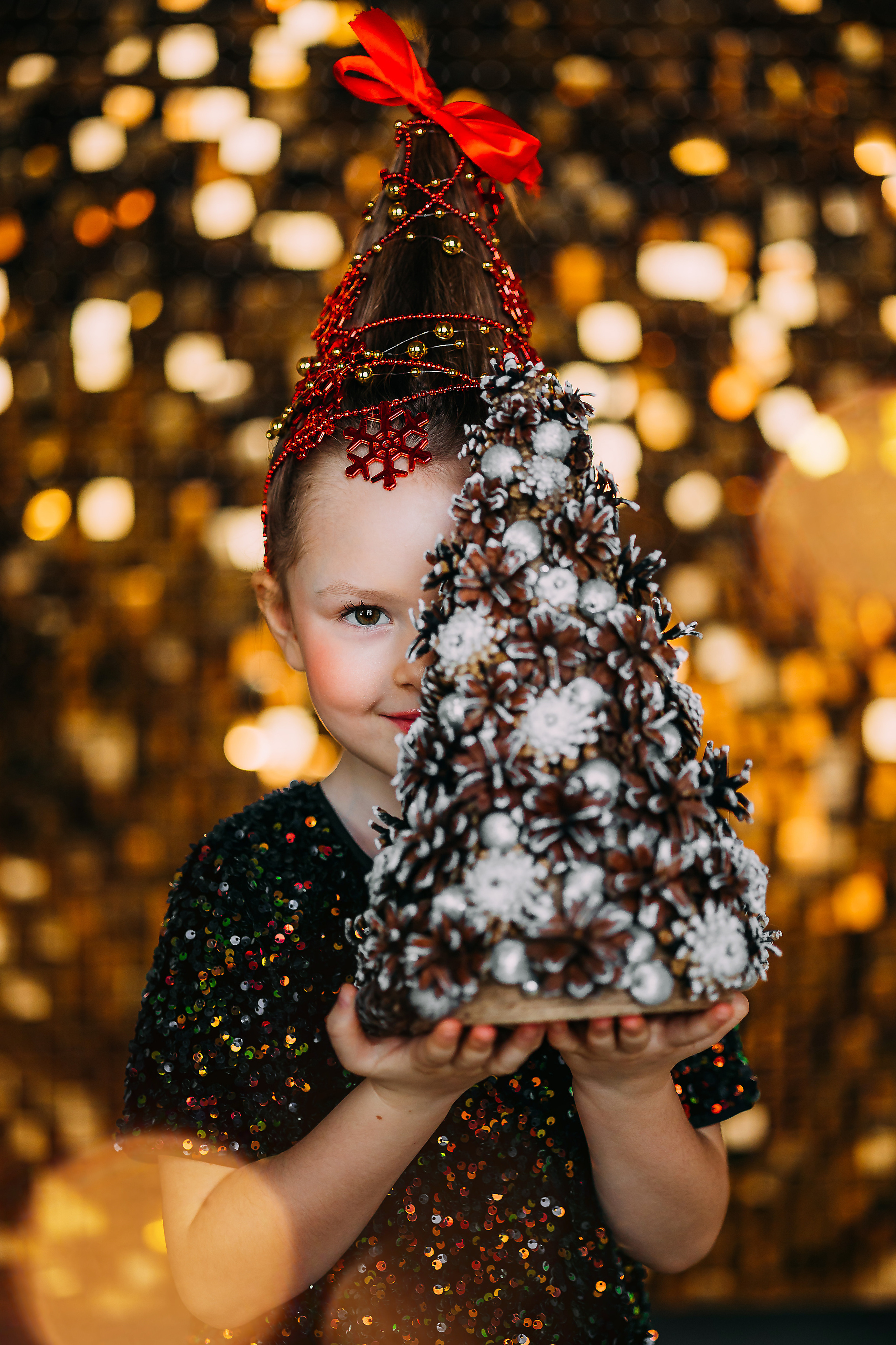Ёлка на голове. Семейный, детский, спортивный фотограаф в Красноярске Захарова Екатерина Egoza