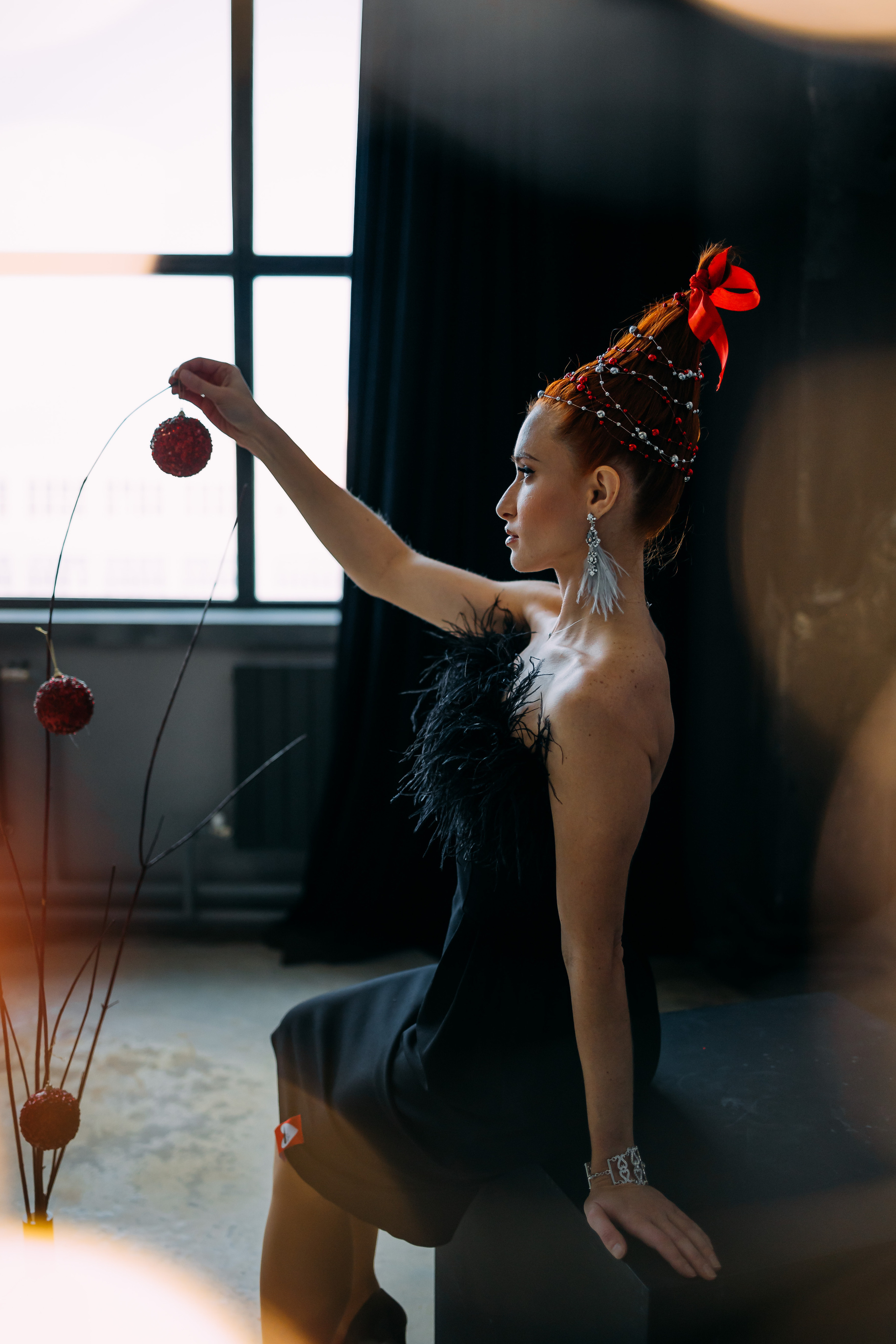 Ёлка на голове. Семейный, детский, спортивный фотограаф в Красноярске Захарова Екатерина Egoza