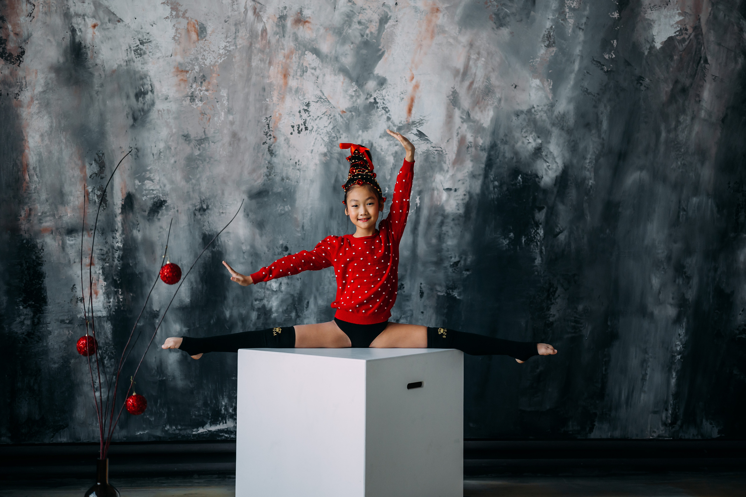 Ёлка на голове. Семейный, детский, спортивный фотограаф в Красноярске Захарова Екатерина Egoza