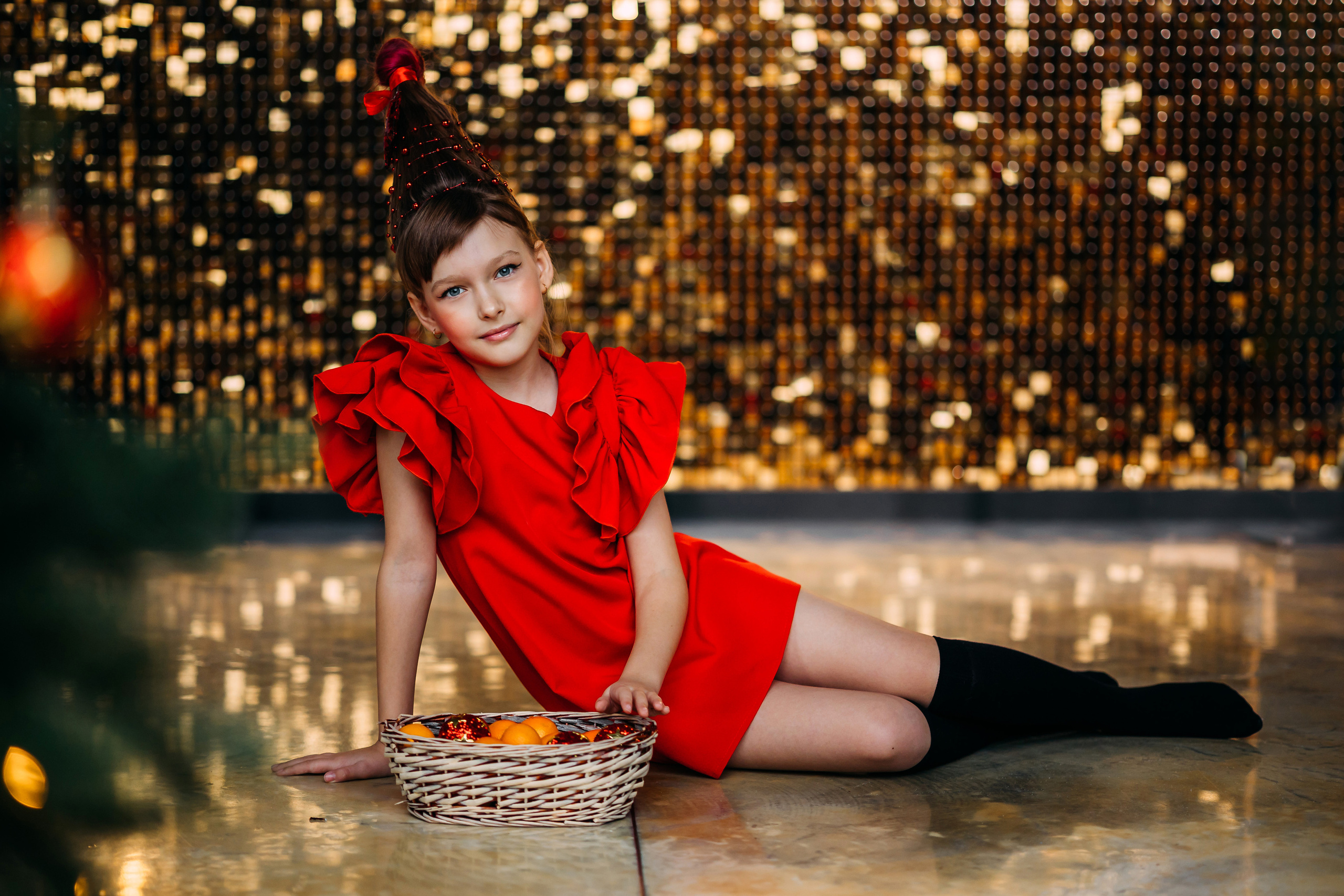 Ёлка на голове. Семейный, детский, спортивный фотограаф в Красноярске Захарова Екатерина Egoza