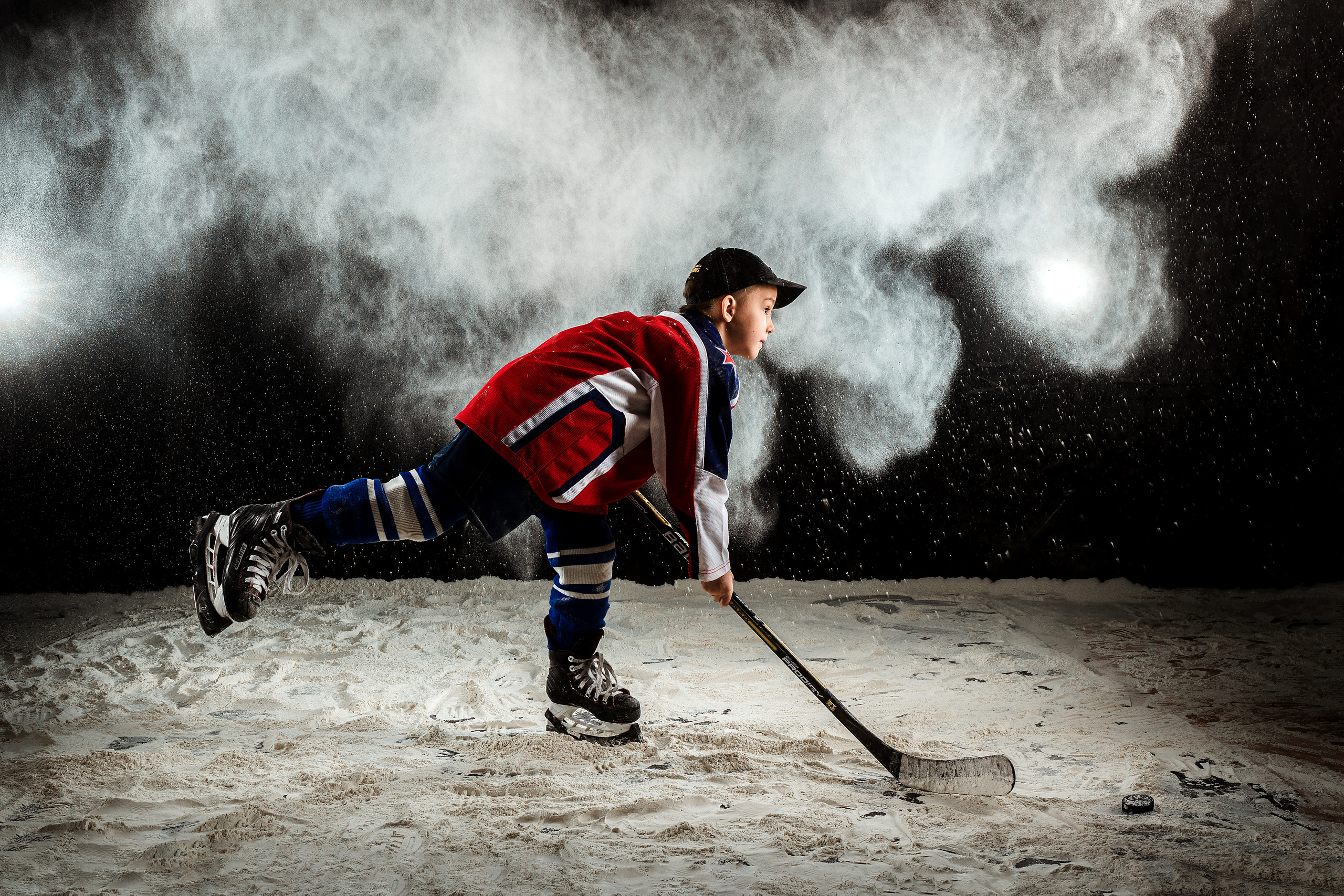 Хоккей. Семейный, детский, спортивный фотограаф в Красноярске Захарова Екатерина Egoza