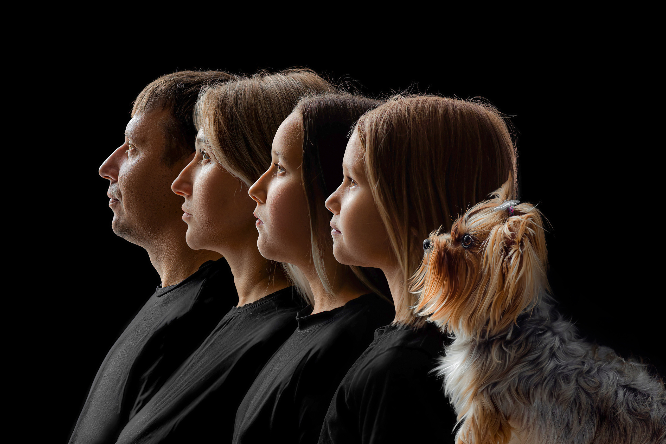 Семейный портрет «Связь поколений». Семейный, детский, спортивный фотограаф в Красноярске Захарова Екатерина Egoza