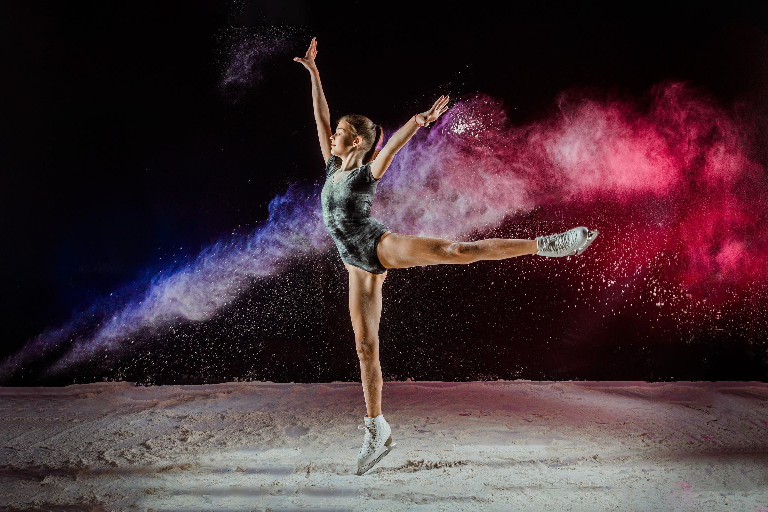 Фигурное катание. Семейный, детский, спортивный фотограаф в Красноярске Захарова Екатерина Egoza