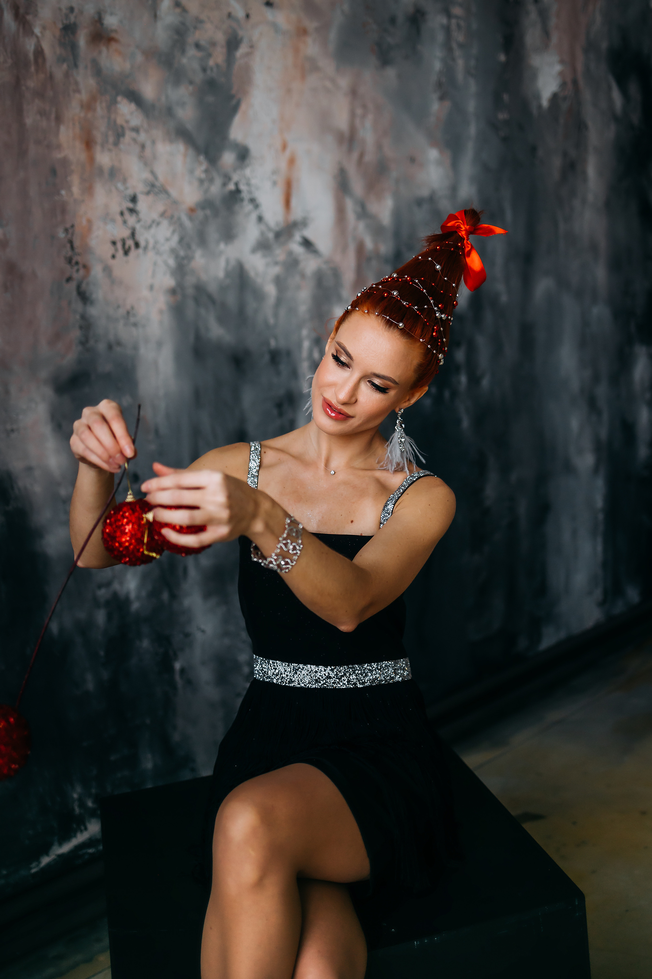 Ёлка на голове. Семейный, детский, спортивный фотограаф в Красноярске Захарова Екатерина Egoza