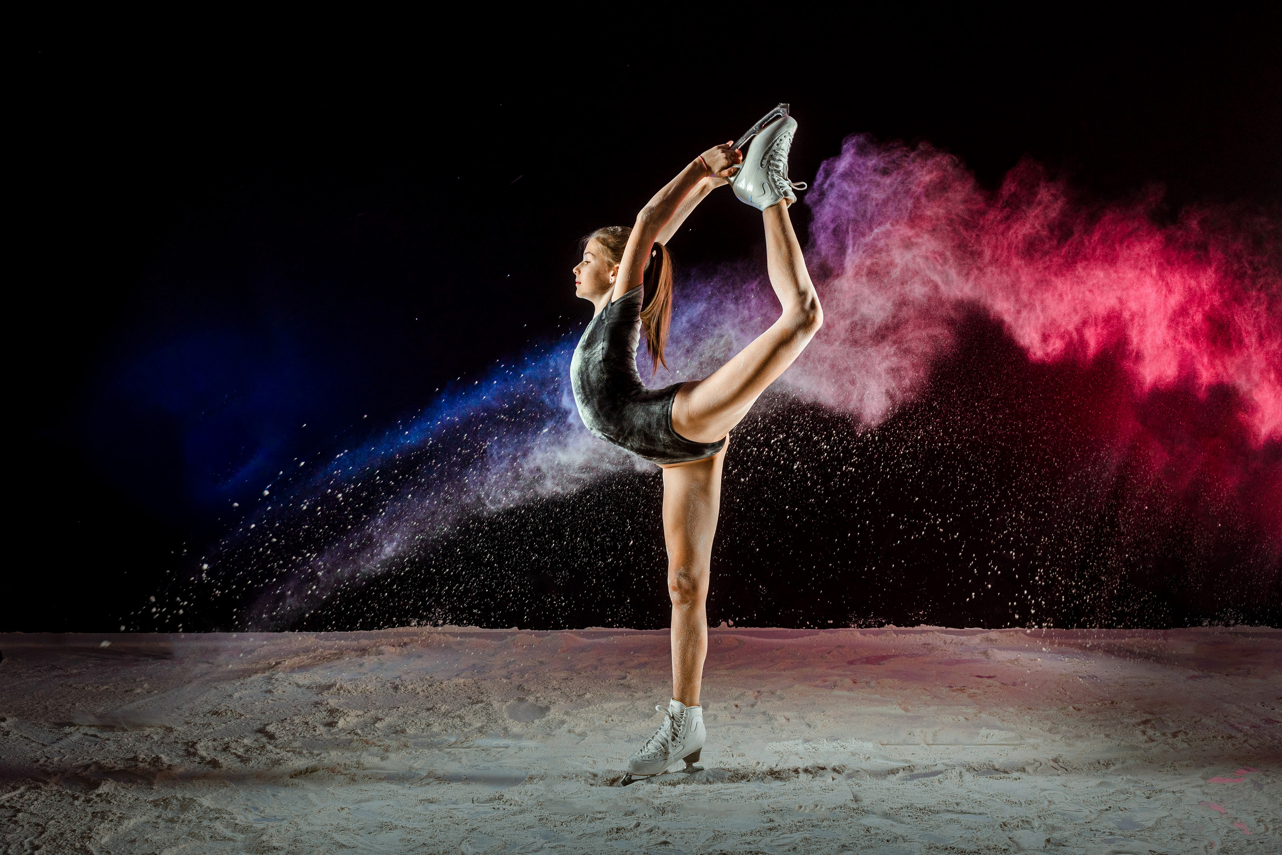 Фигурное катание. Семейный, детский, спортивный фотограаф в Красноярске Захарова Екатерина Egoza