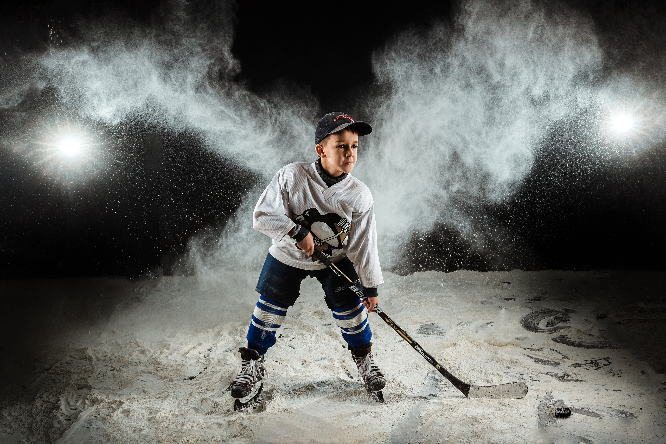 Хоккей. Семейный, детский, спортивный фотограаф в Красноярске Захарова Екатерина Egoza