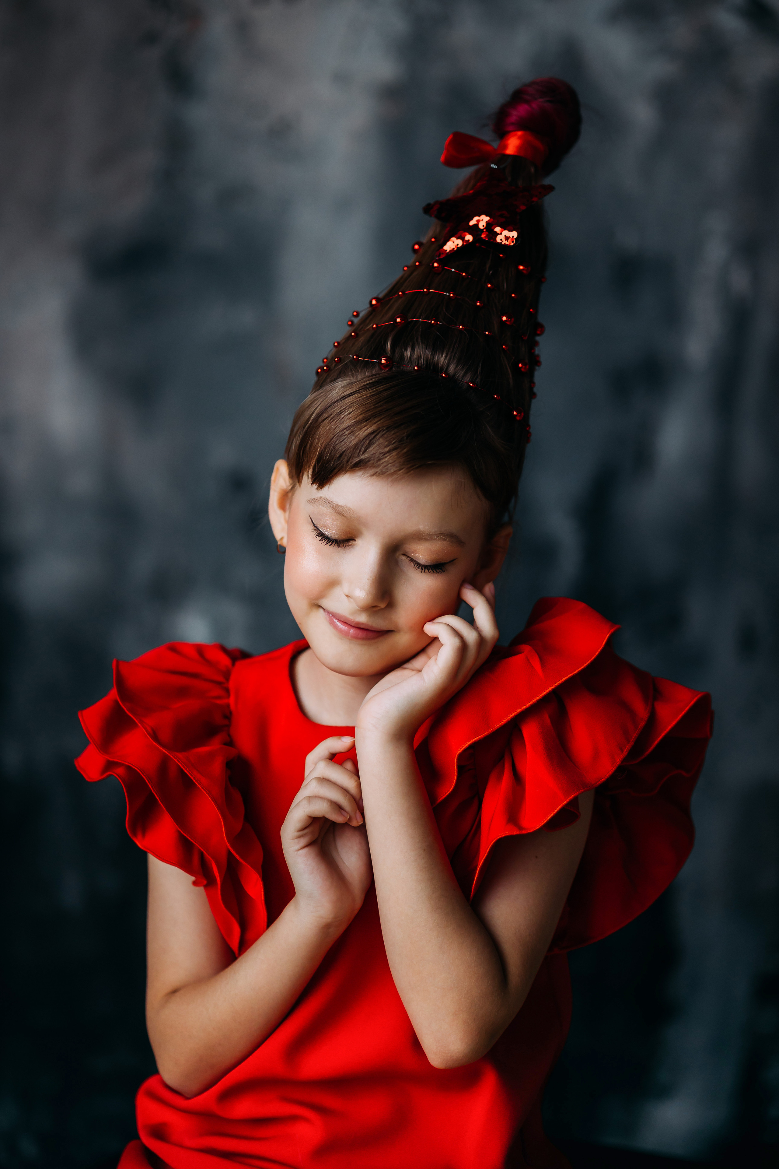 Ёлка на голове. Семейный, детский, спортивный фотограаф в Красноярске Захарова Екатерина Egoza