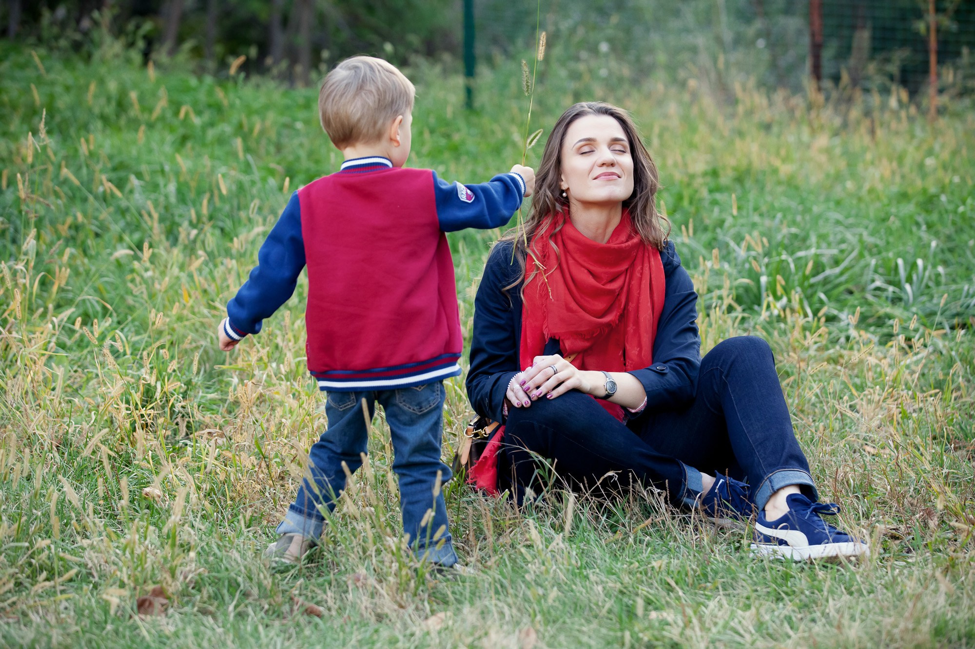 Семейная фотосессия на природе. Профессиональный фотограф Булгакова Татьяна. Владивосток
