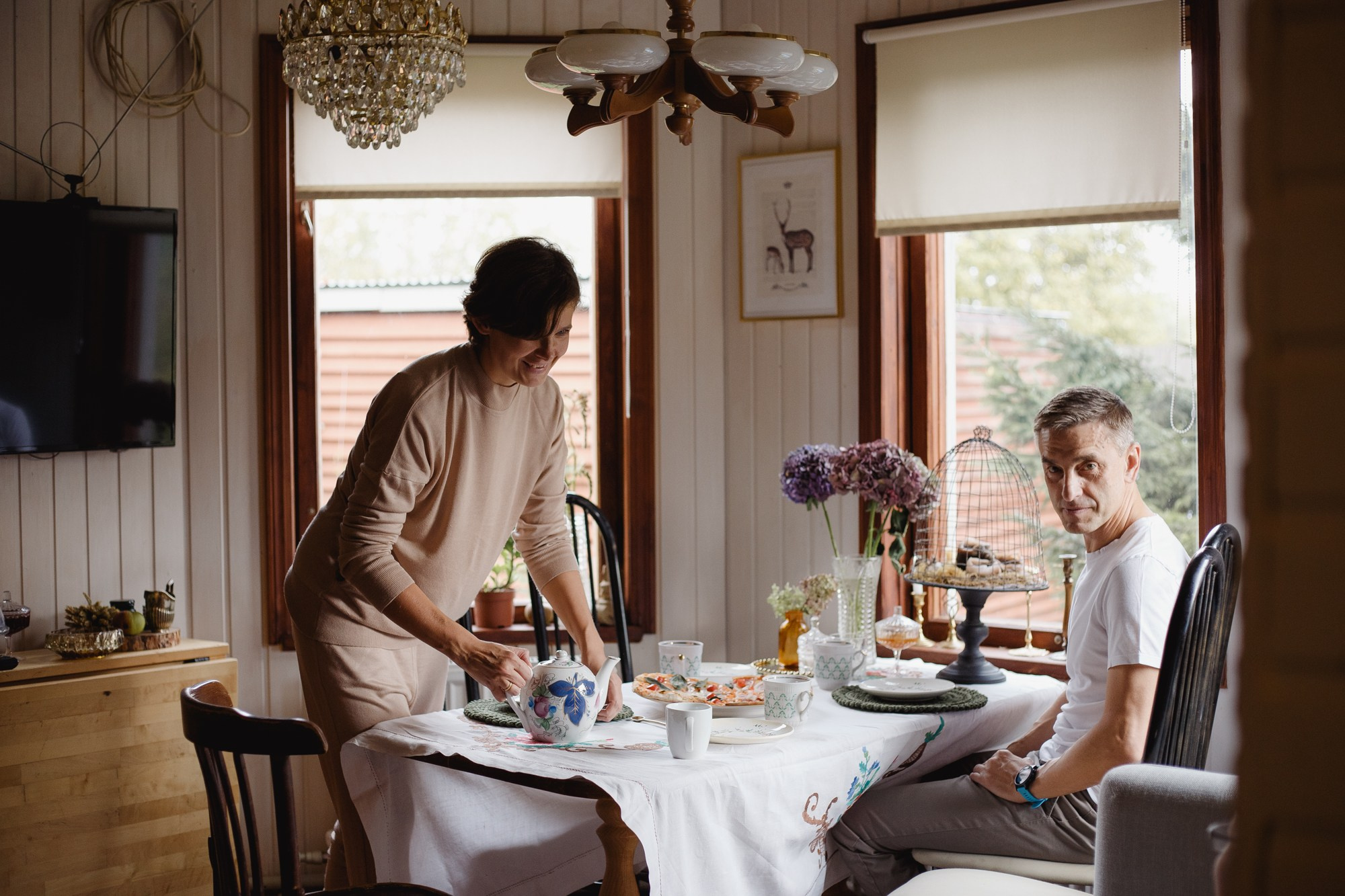 Семейная идиллия на даче. Фотограф в Москве — Ольга Федотова