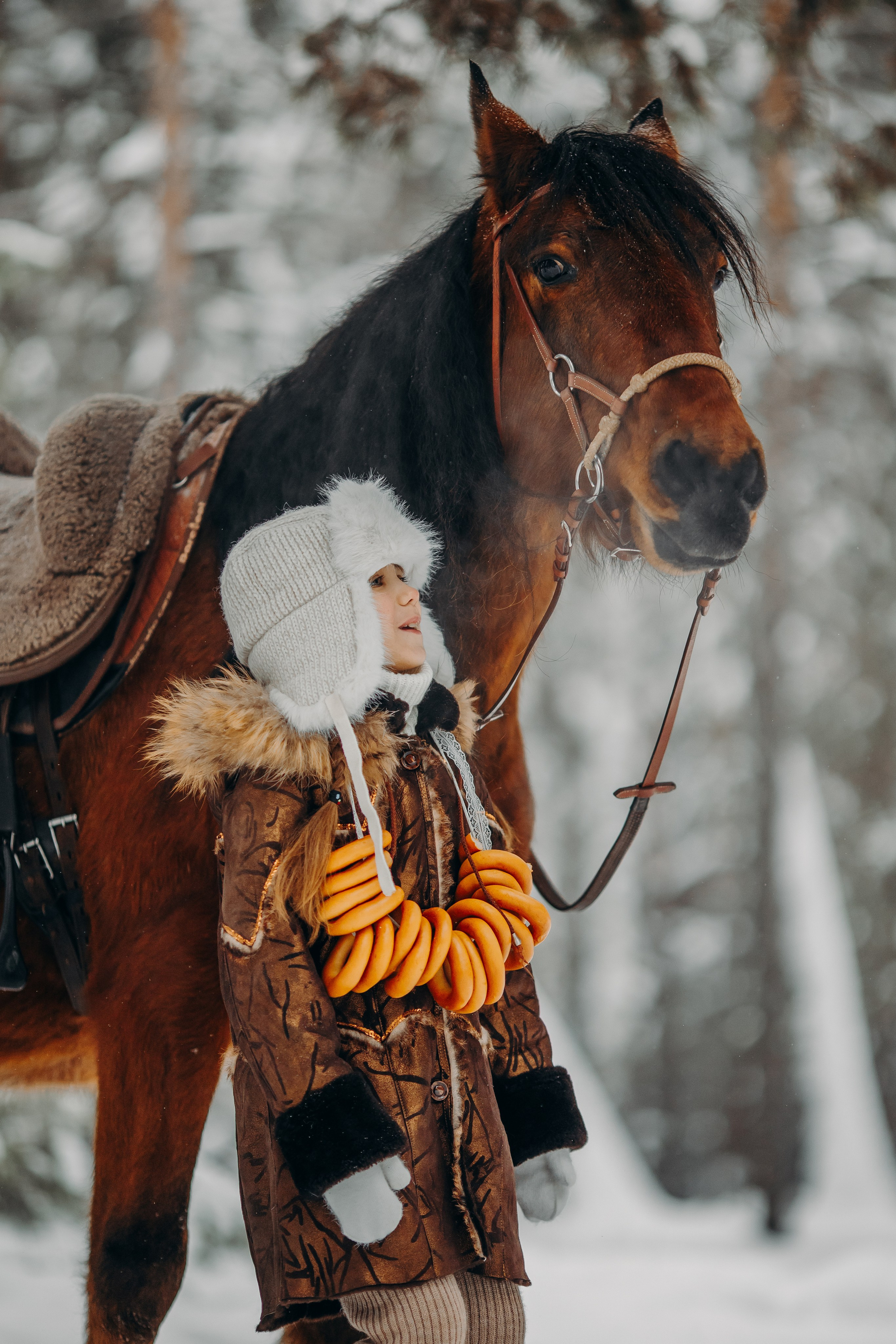 Тоша и баранки. Анна Молчанова конный фотограф в Тюмени | фотосессии с лошадьми Тюмень