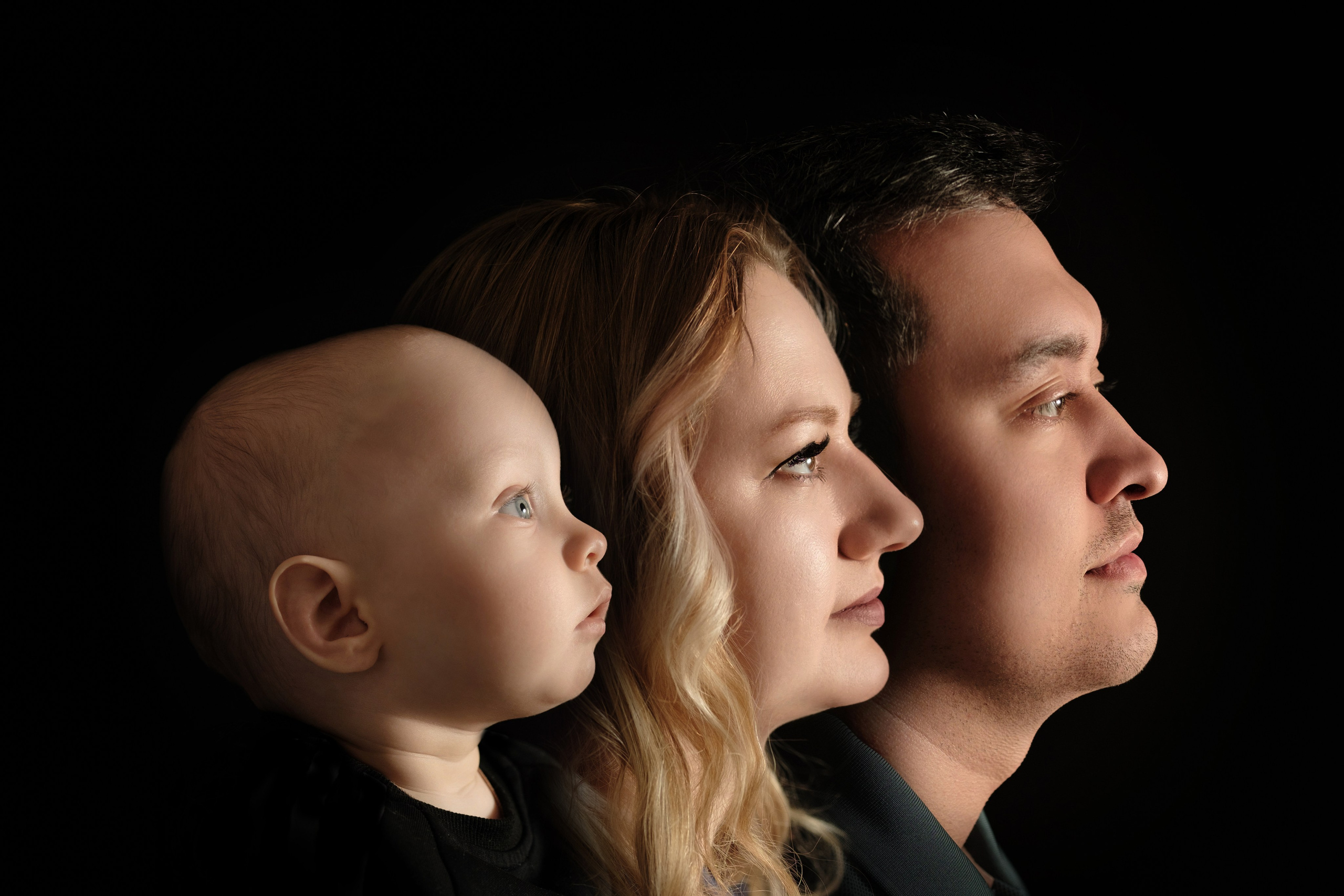 Портрет поколений. Семейный детский ньюборн фотограф в Москве Марта Петрова