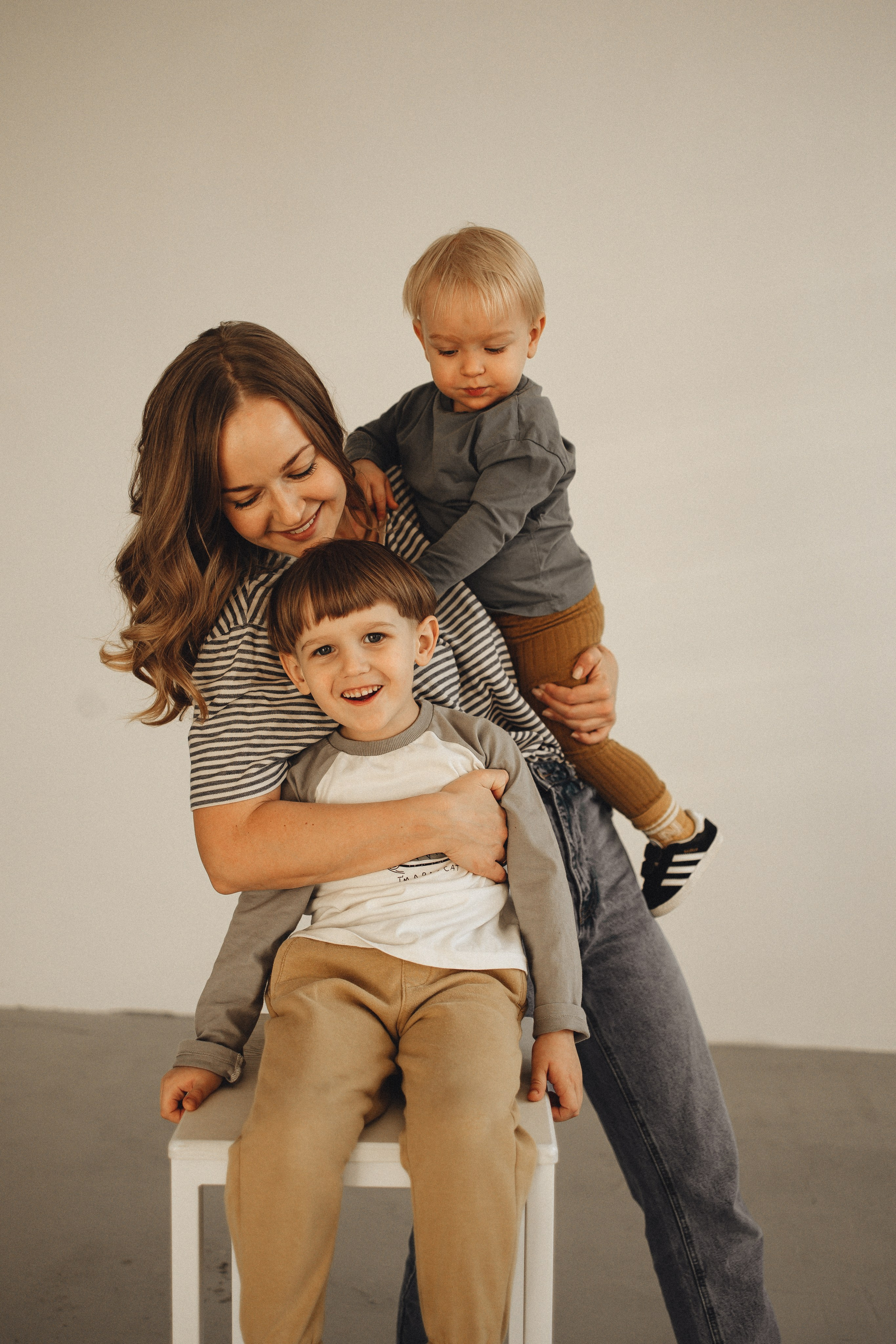 Семейная история в студии. Семейный и детский фотограф, таганрог, ростов-на-дону