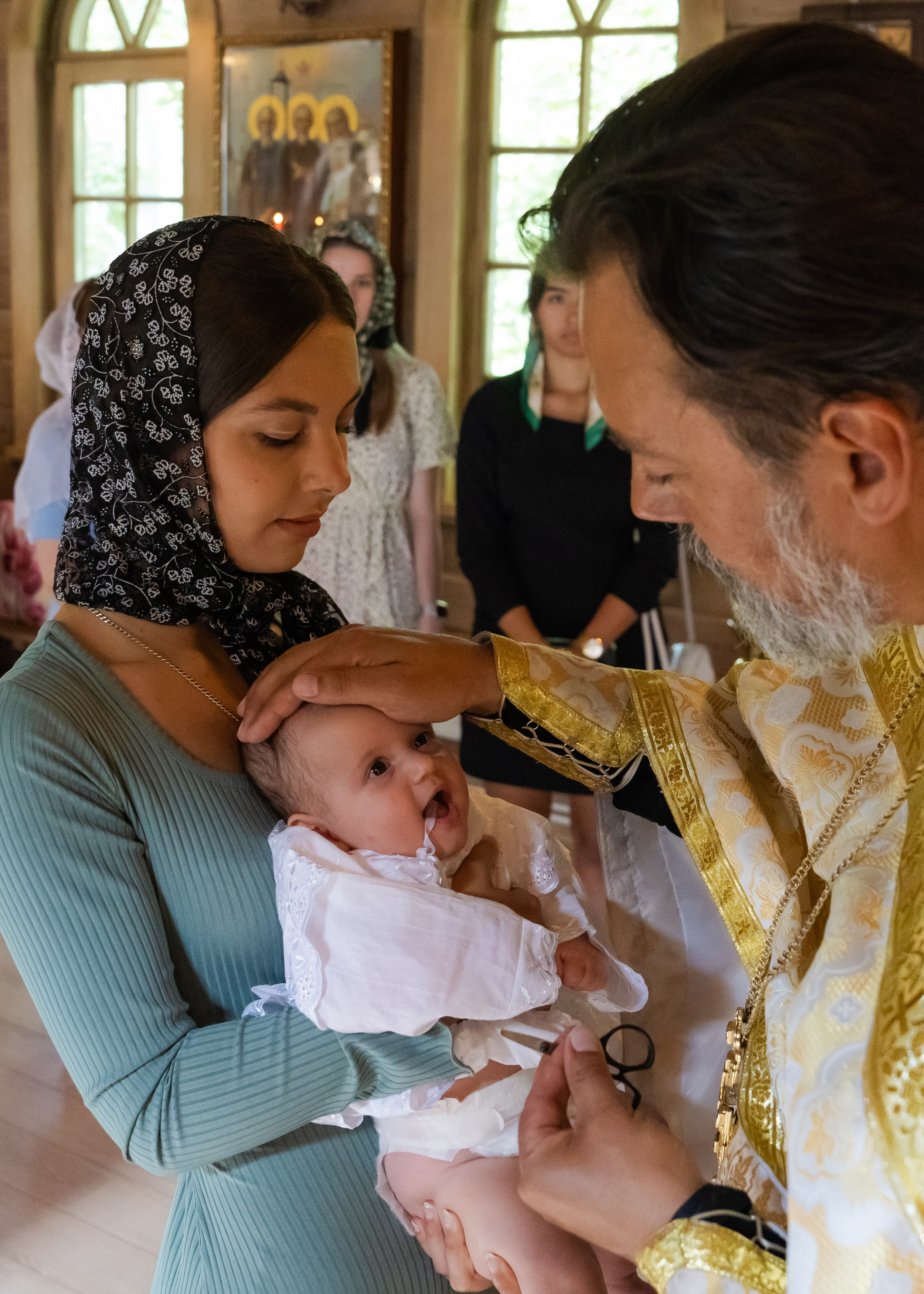 Таинство Крещения Марии. Крамер Юлиана детский и семейный фотограф