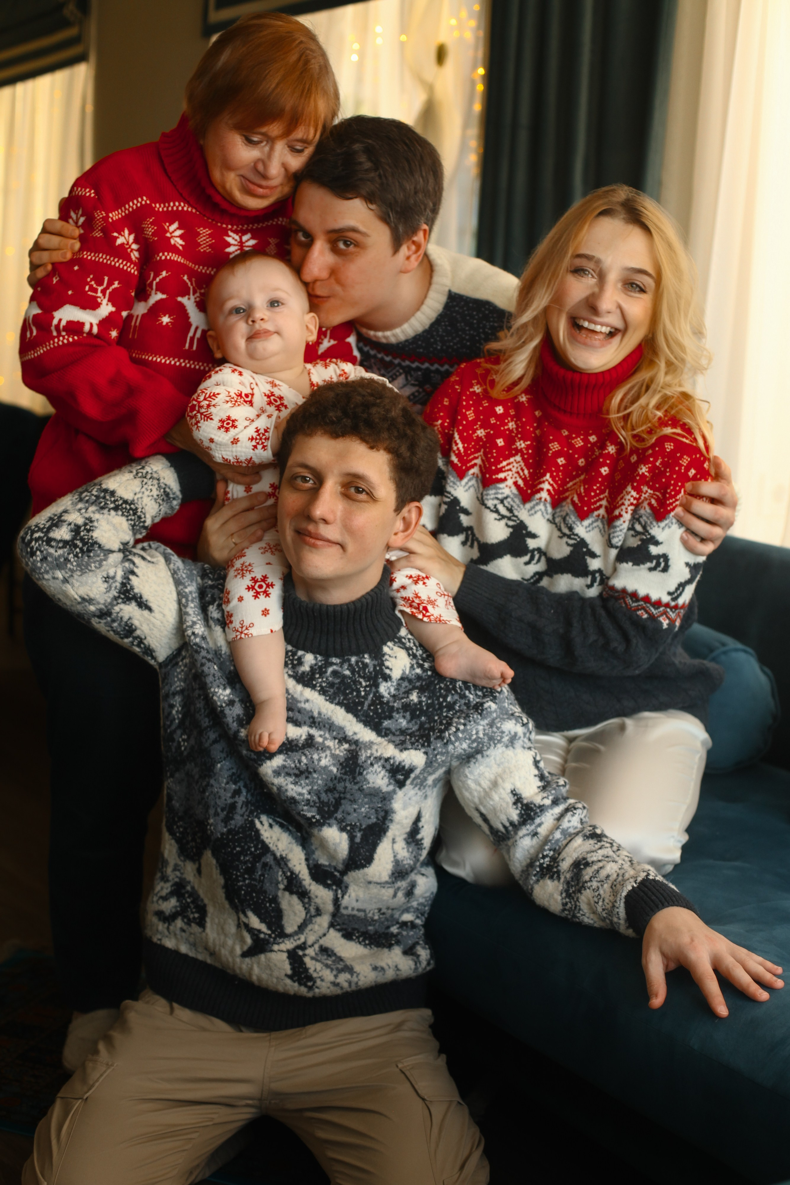 Новогодняя. Фотограф новорожденных в Москве и области Анастасия Холманская