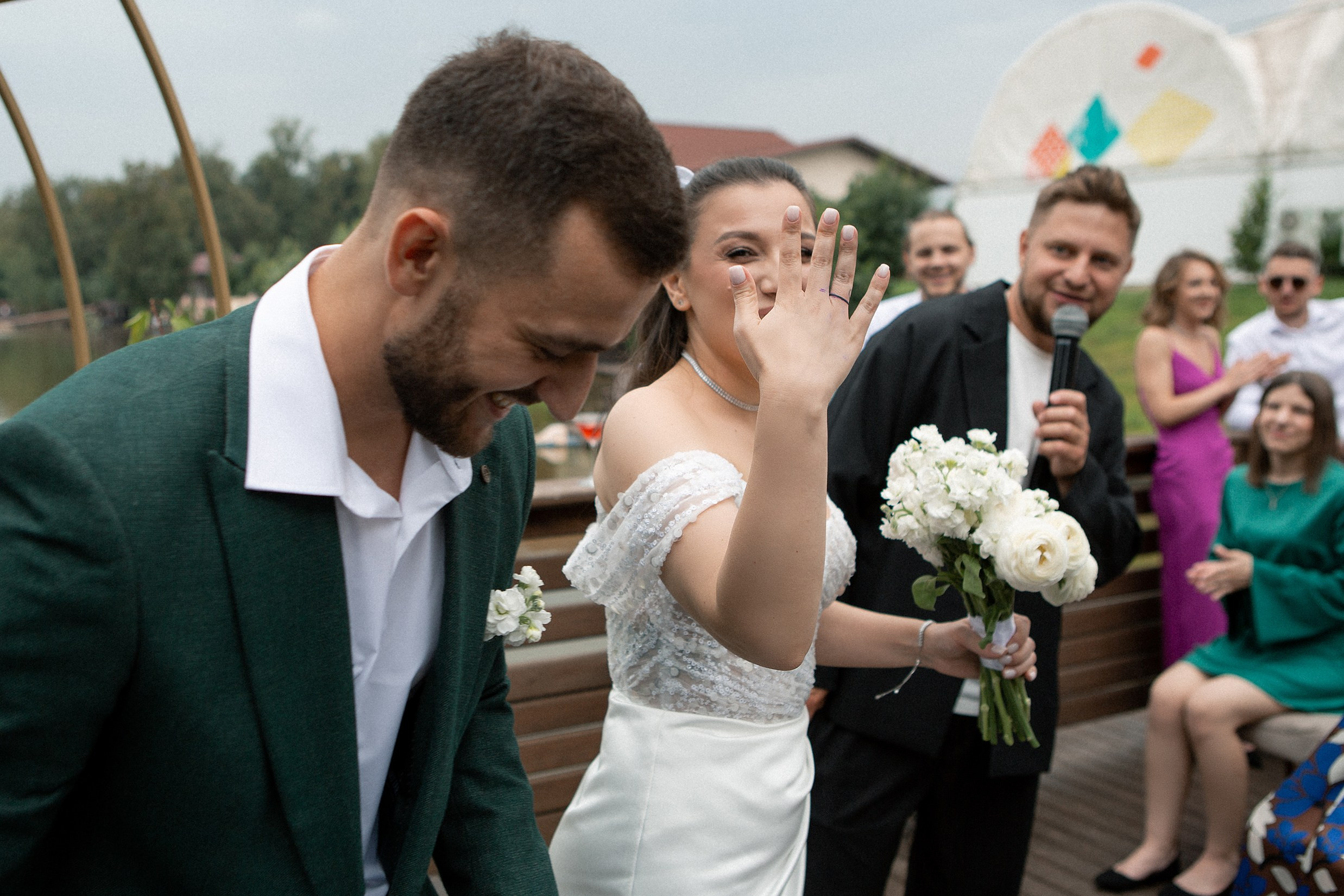 Свадьба с гостями. Свадебный и портретный фотограф Москва