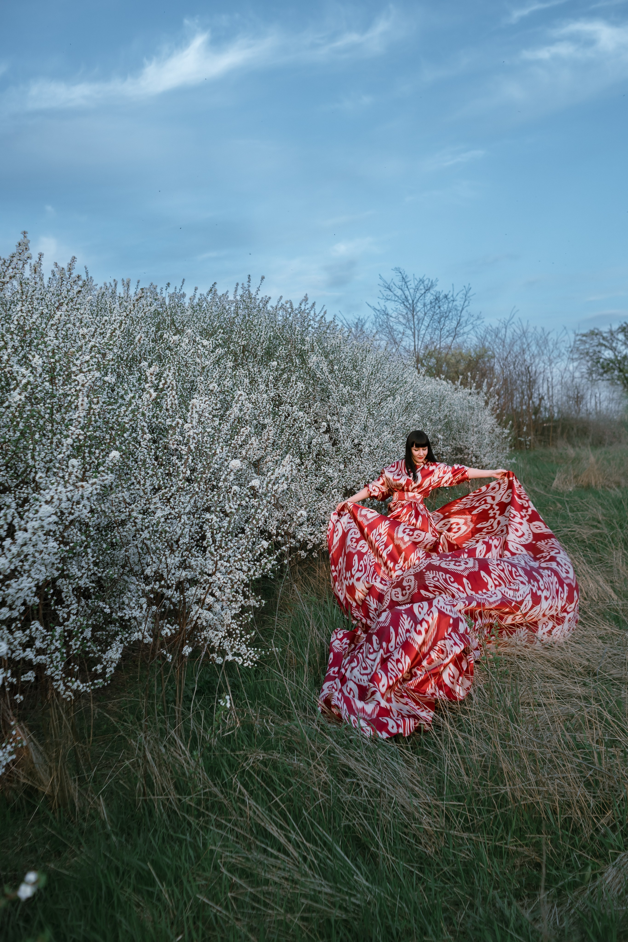 Фотосессия в платье со шлейфом. Свадебный и семейный фотограф в Краснодарском крае Мария Данилкина