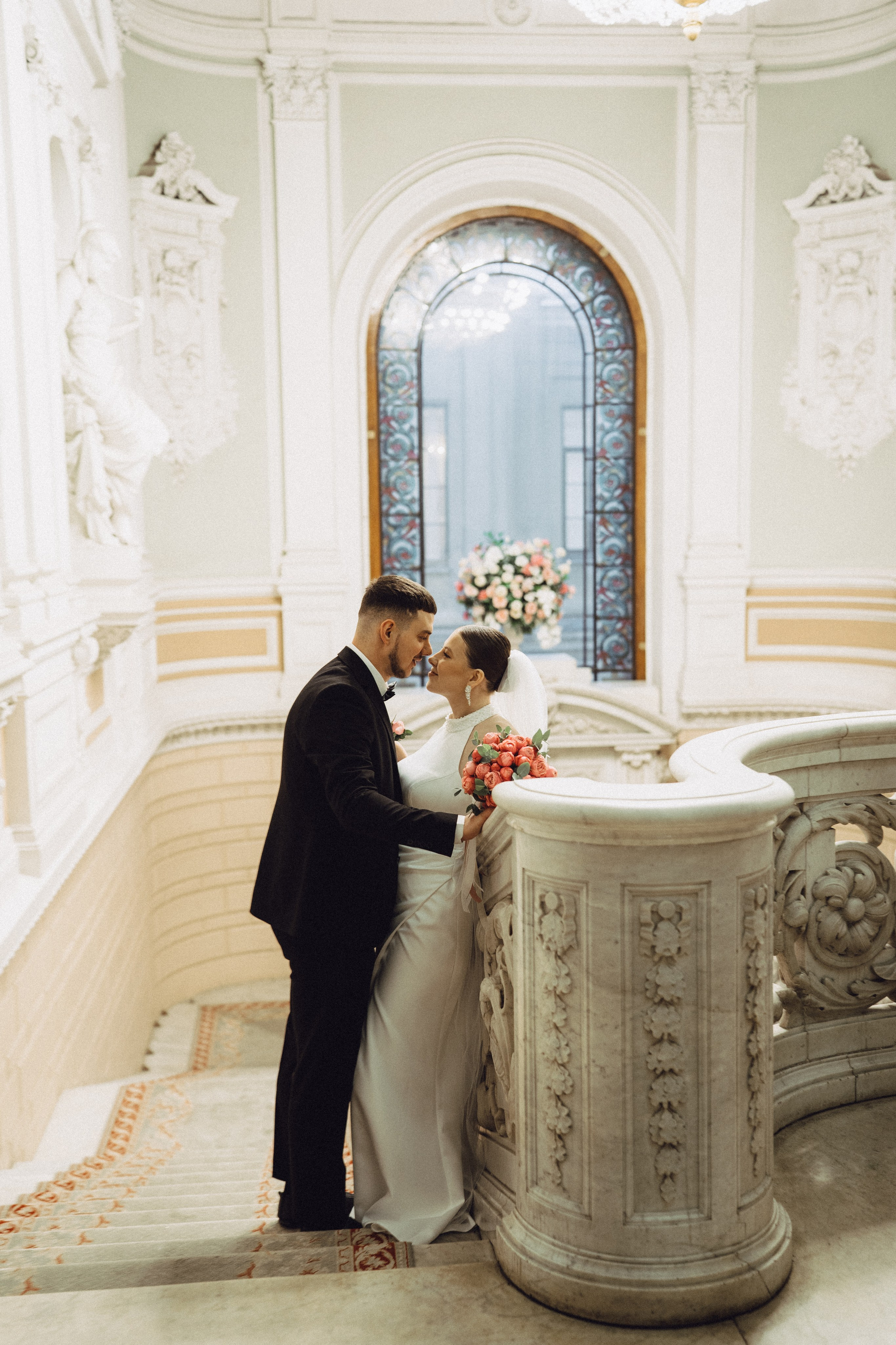 СВАДЕБНАЯ СЬЕМКА В ПЕВОМ ДВОРЦЕ БРАКОСОЧЕТАНИЯ. Профессиональный фотограф, Санкт-Петербург — Виктория Богомолова