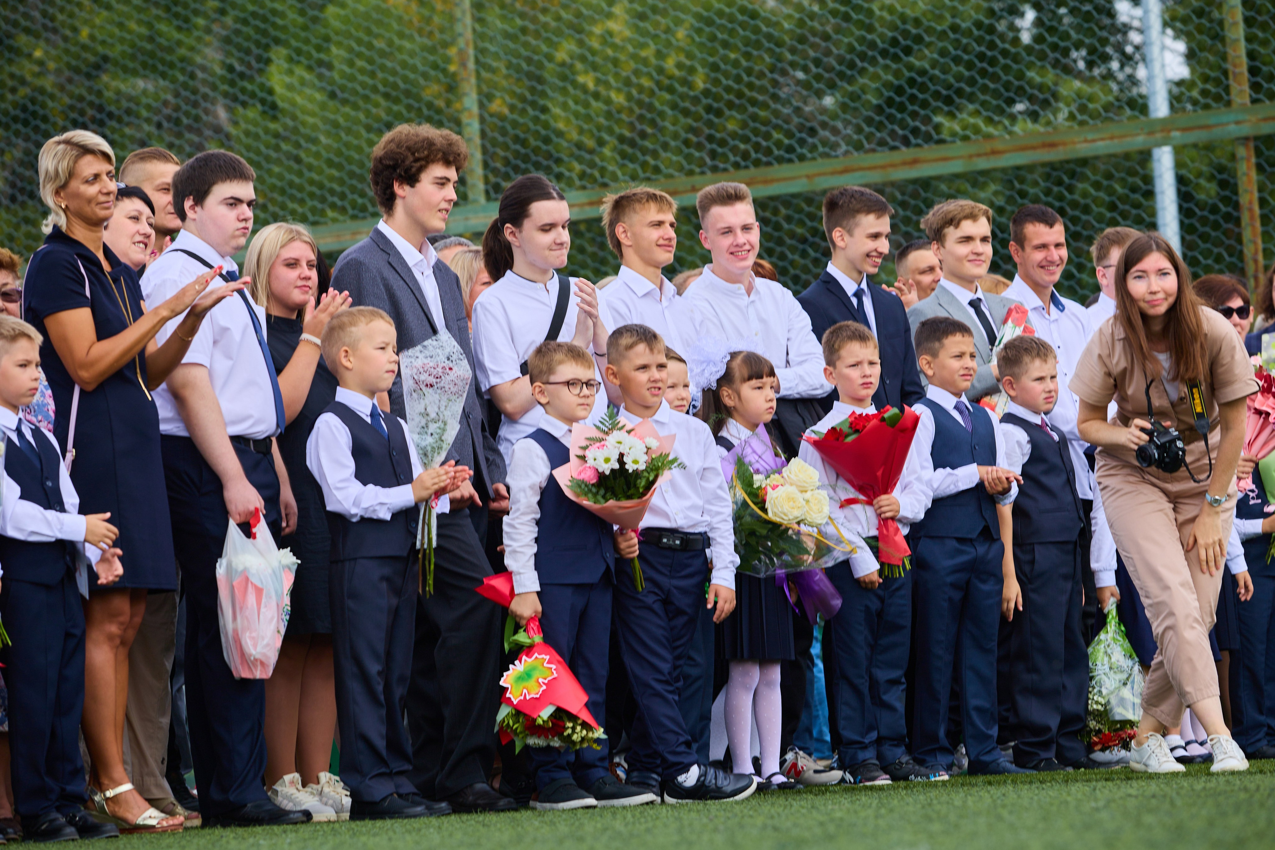 День знаний. Праздничная линейка