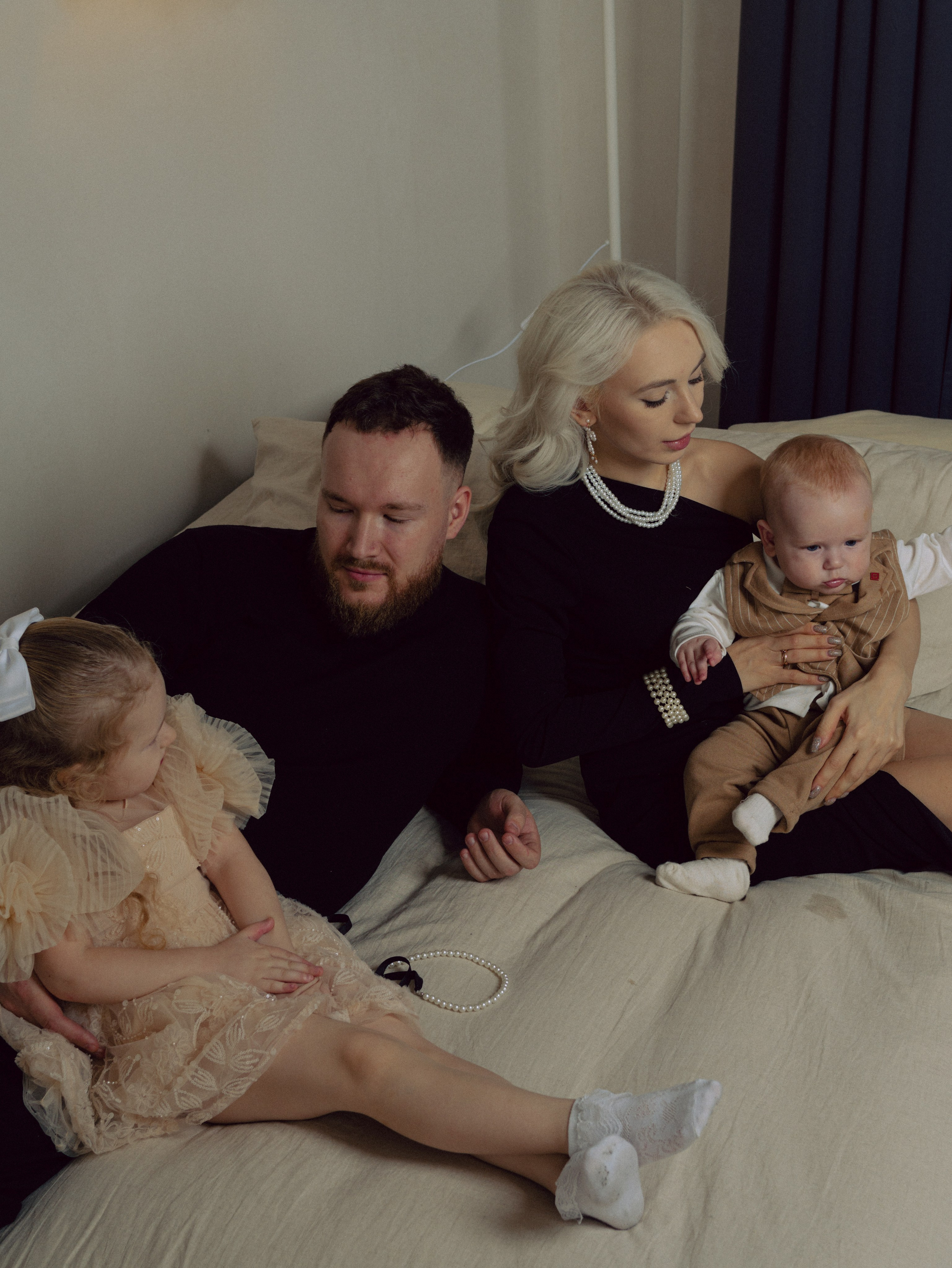 Семья Конкиловы. Фотограф в Москве Шалышко Ангелина