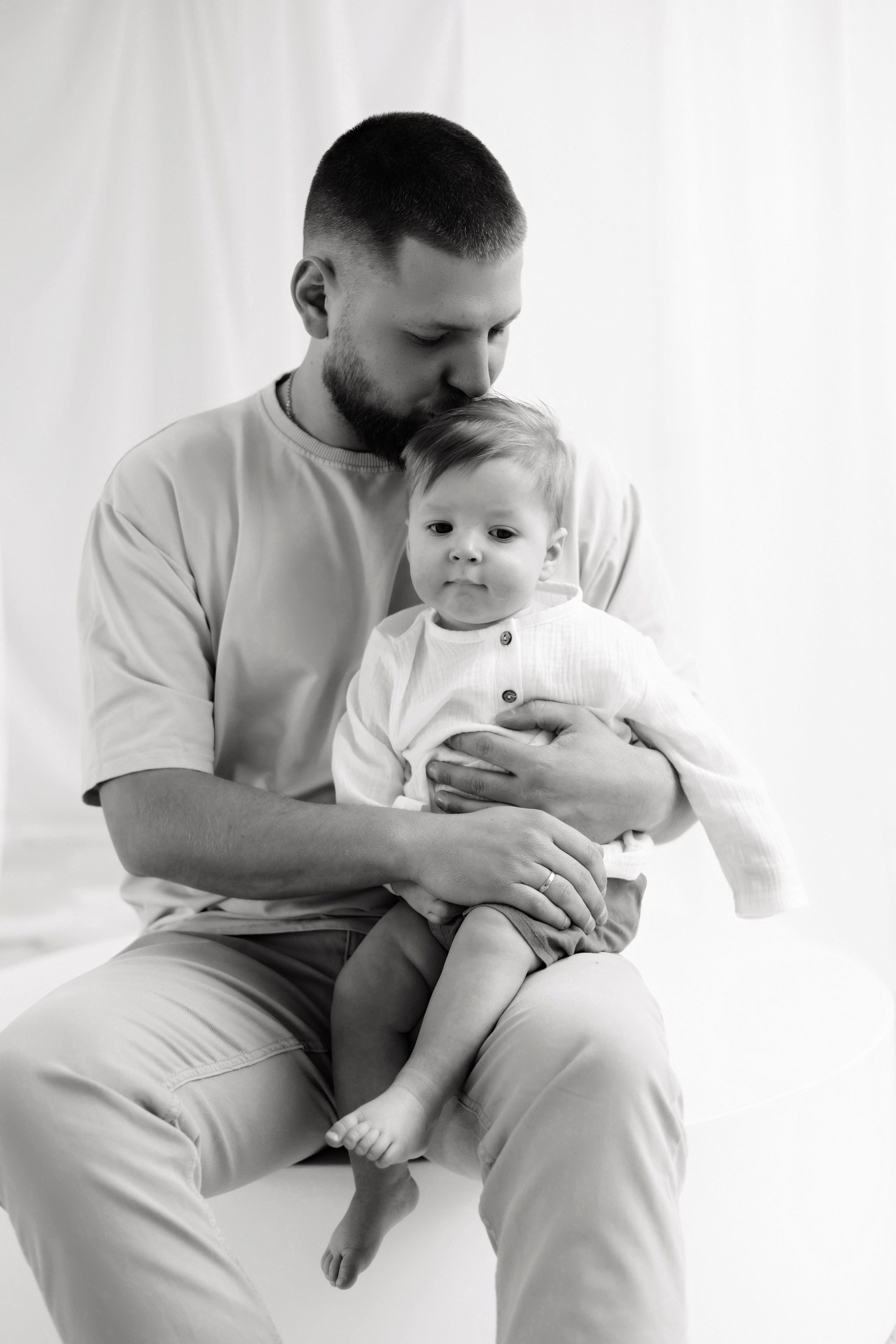 Арсений с мамой и папой. Фотограф в Кемерово Миллер Анна