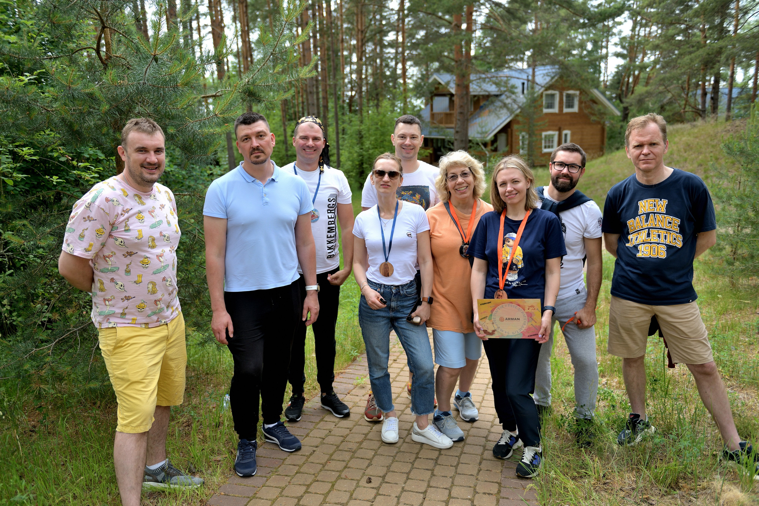 "Корпоративные мероприятия на природе, тимбилдинги на берегу Финского залива".