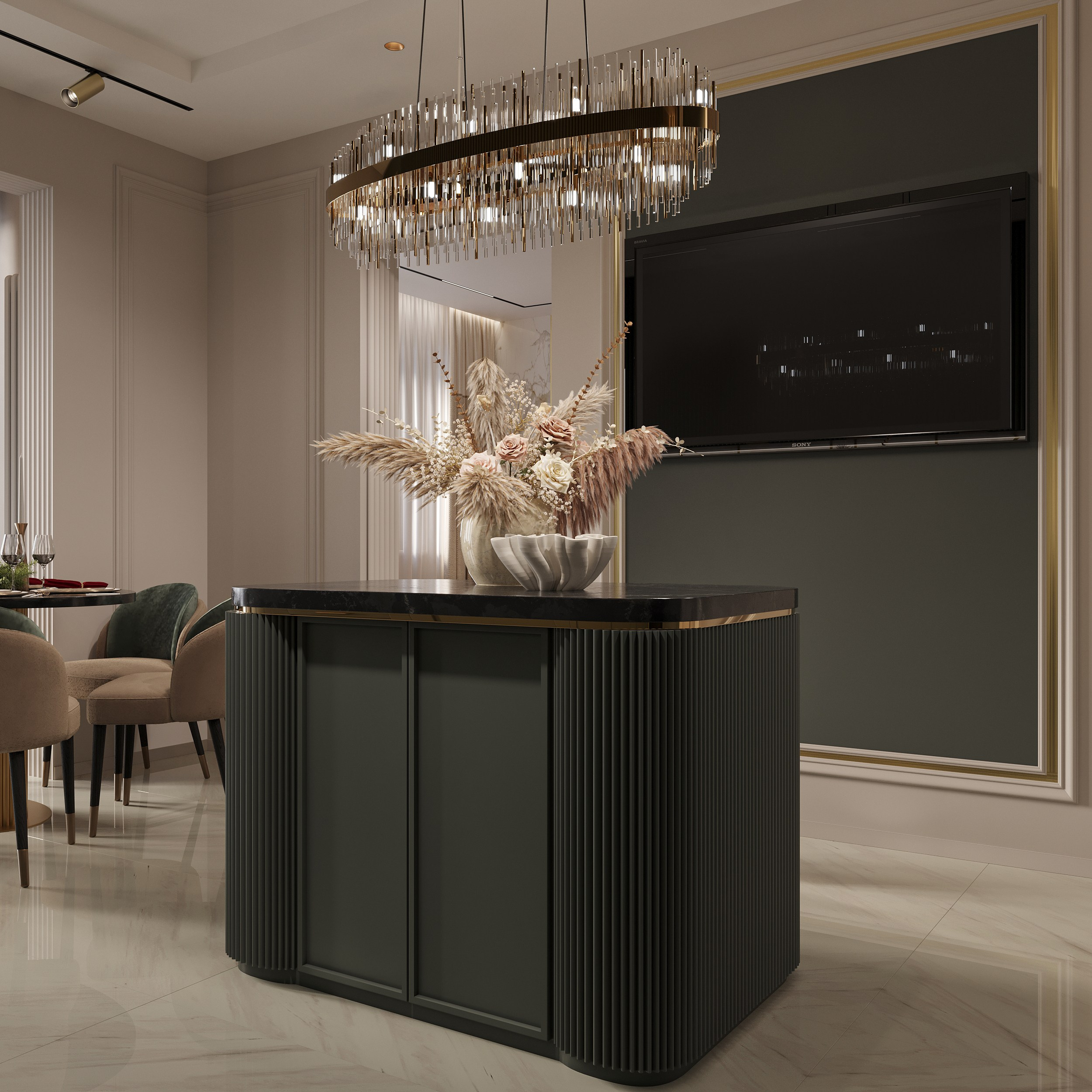 Кухня. Королёва Анастасия | 3D визуализатор