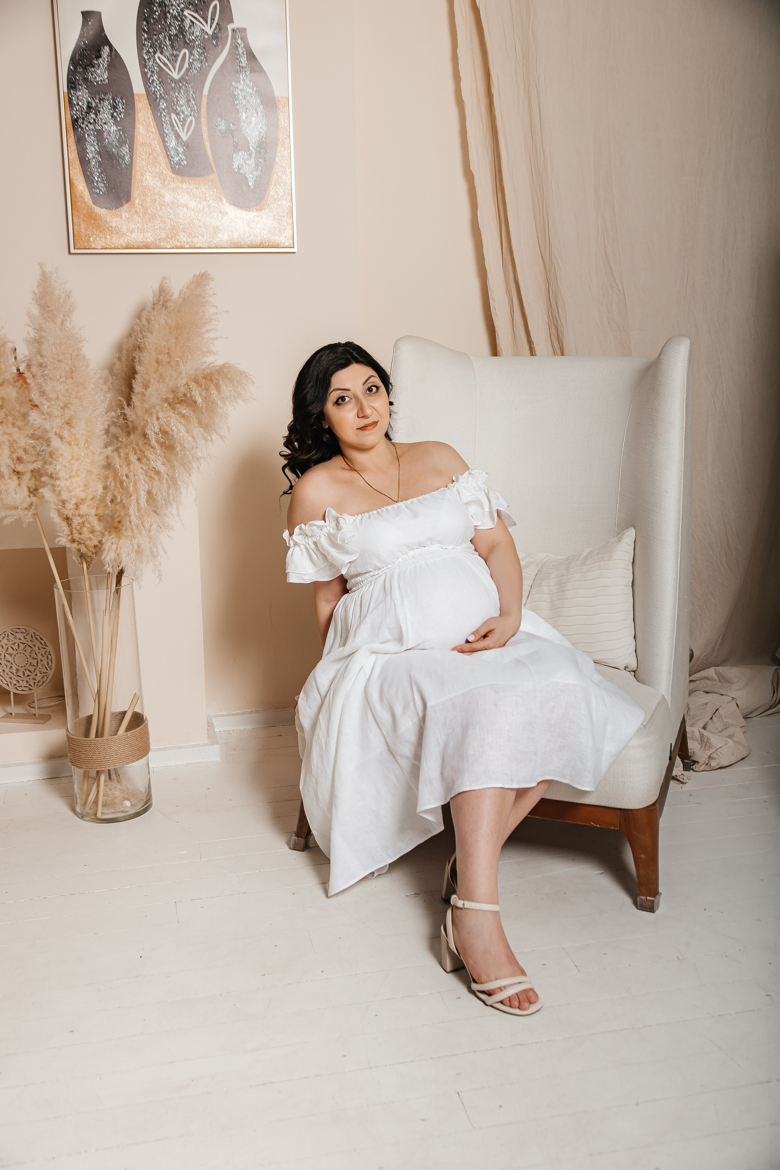 Я беременна-фотосессия