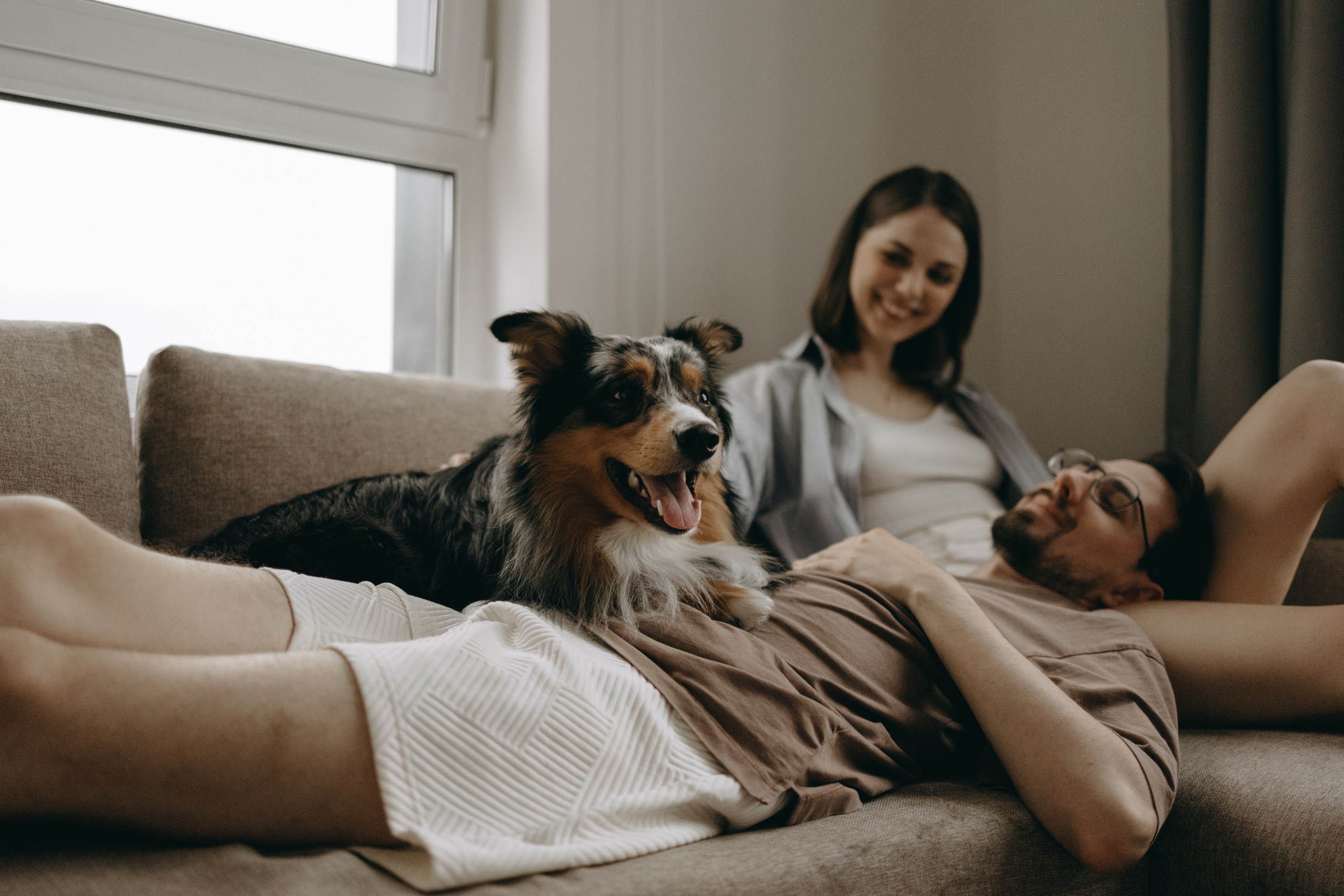 Настя, Никита и их Гром и Мяу. Фотограф — Анималист | Санкт-Петербург