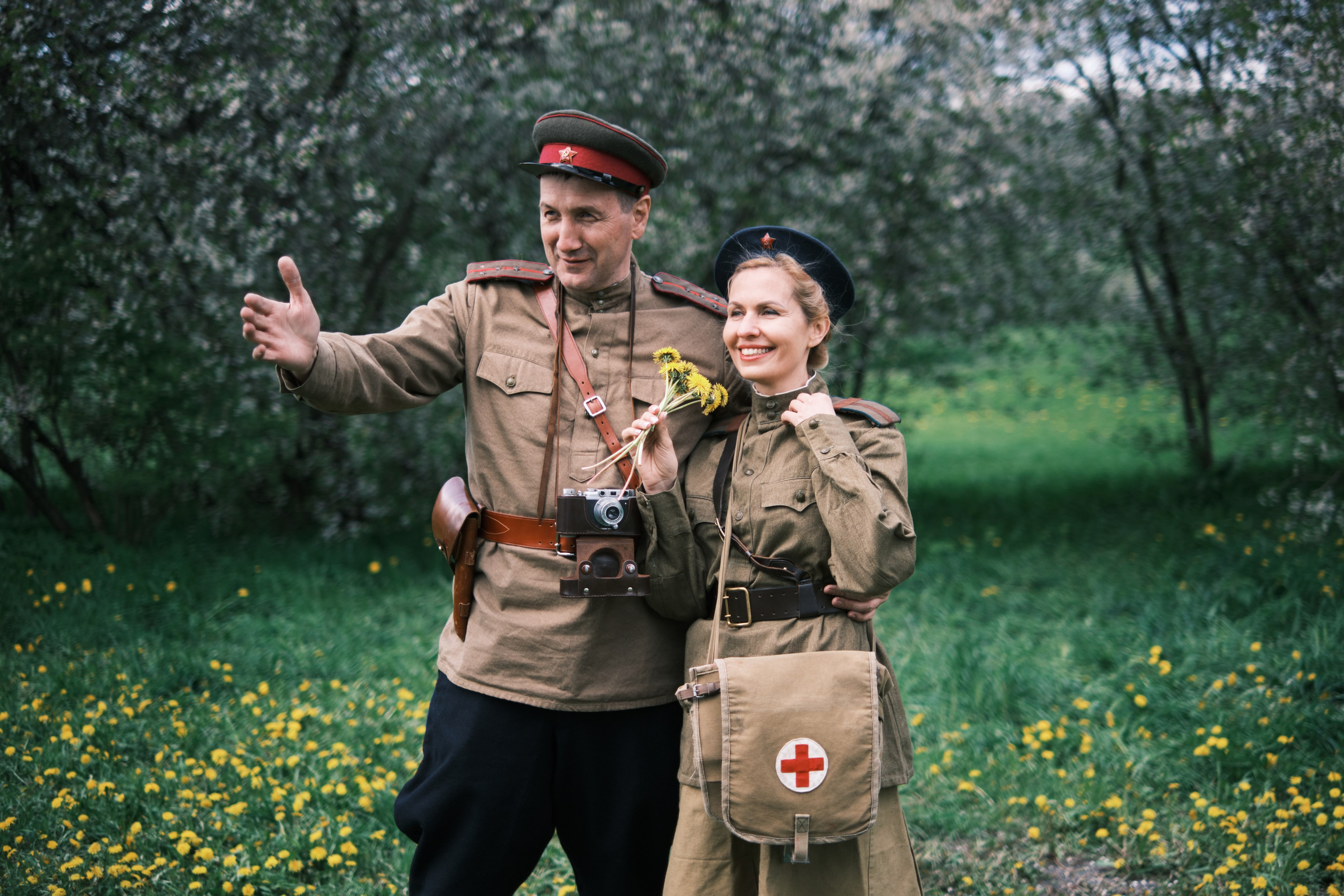 Коломенское, реконструкция победный май 1945