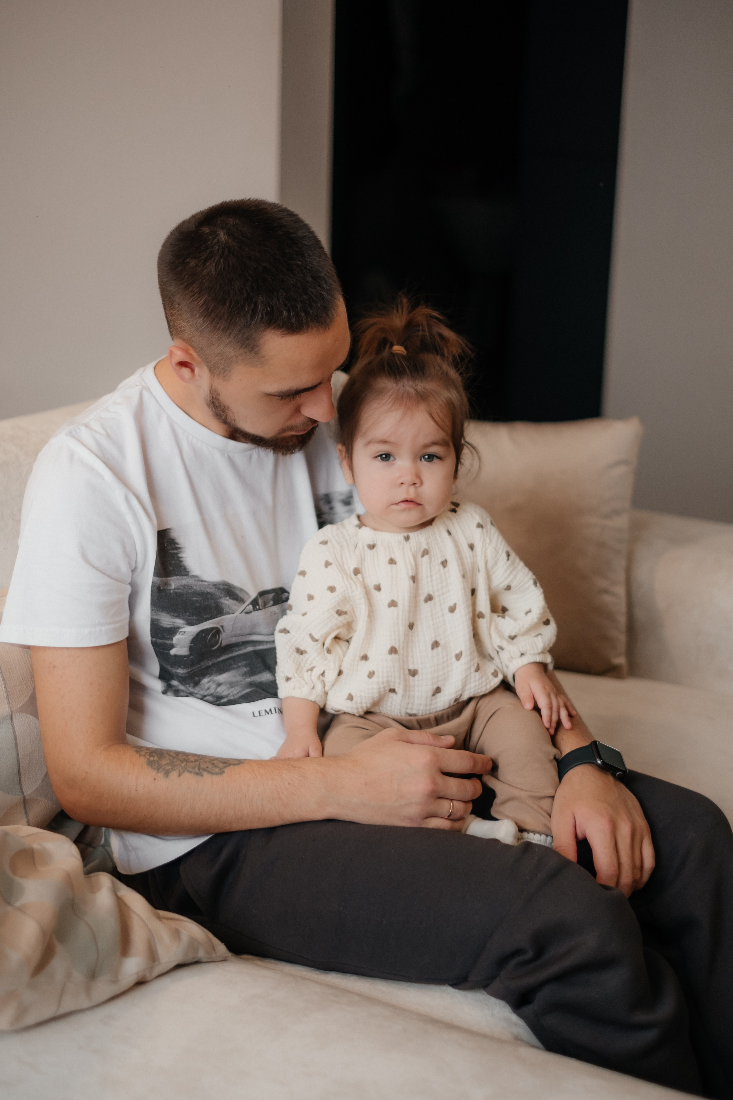 Катя, Саша и Еся | домашняя съемка. Фотограф в Новосибирске Диана Ильиных