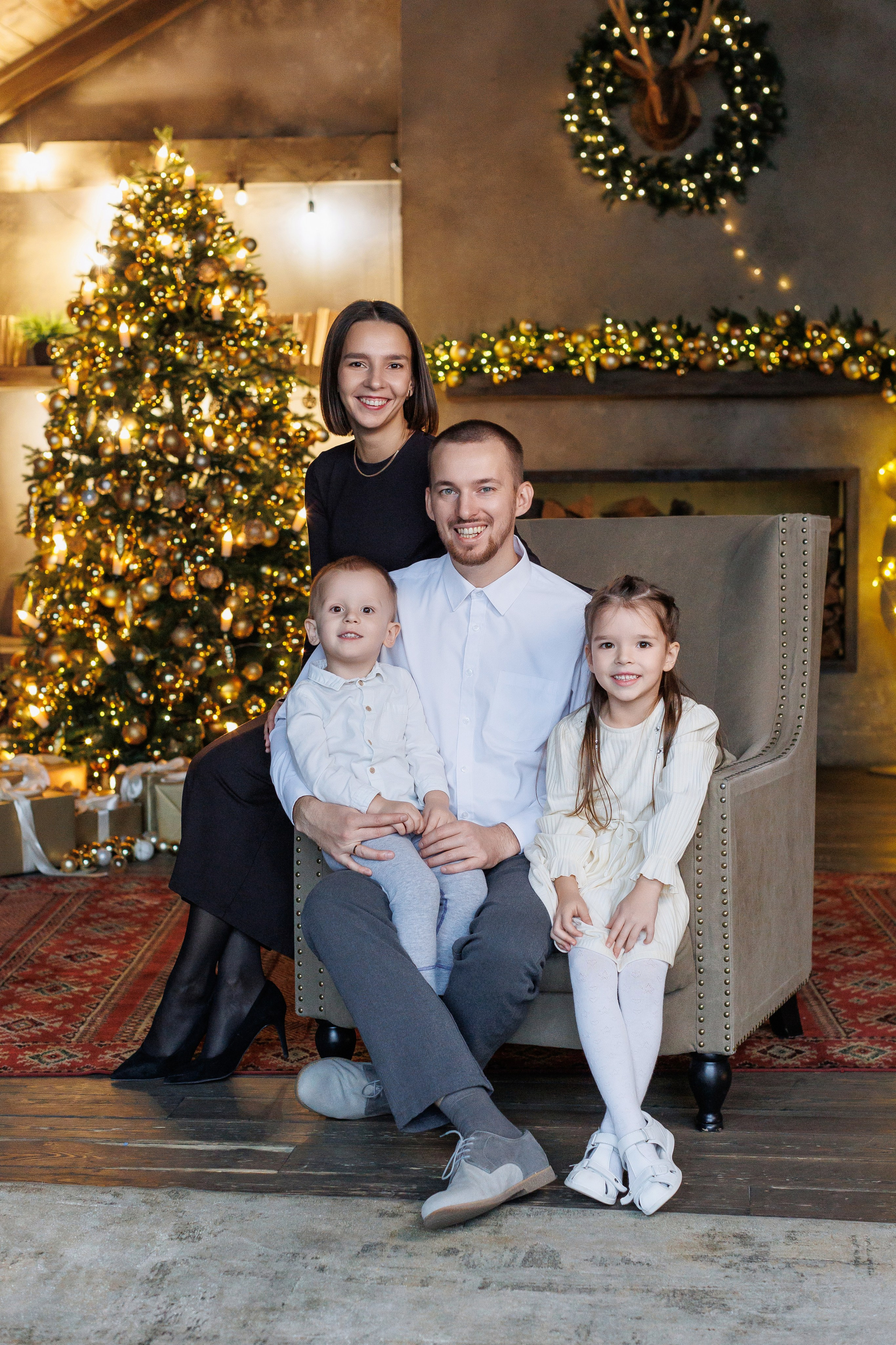 Новогодние фотосессии. Семейный фотограф Екатерина Шустрова Москва и Одинцово