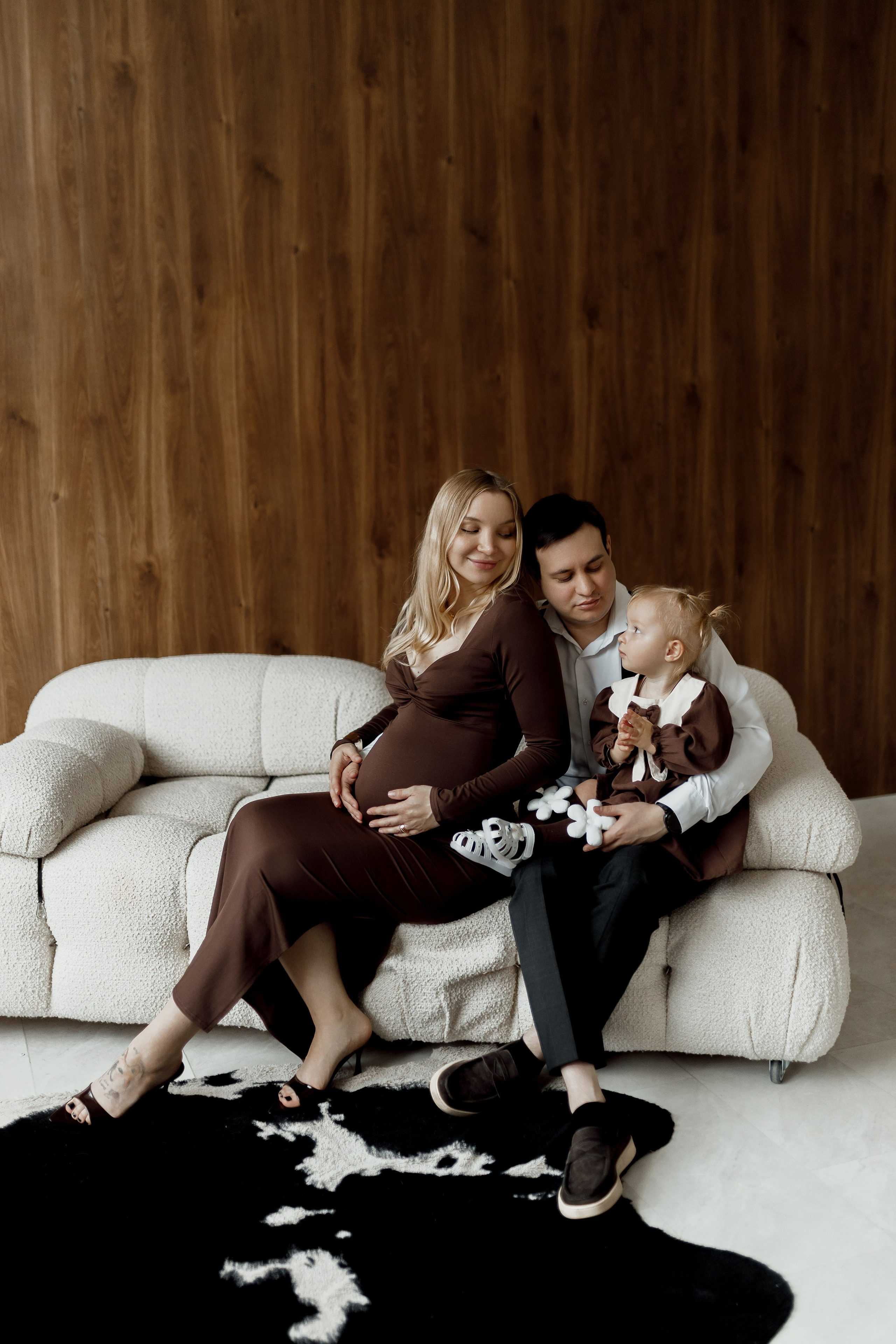 Алёна с семьёй. Фотограф в Москве Юлия Хамзина