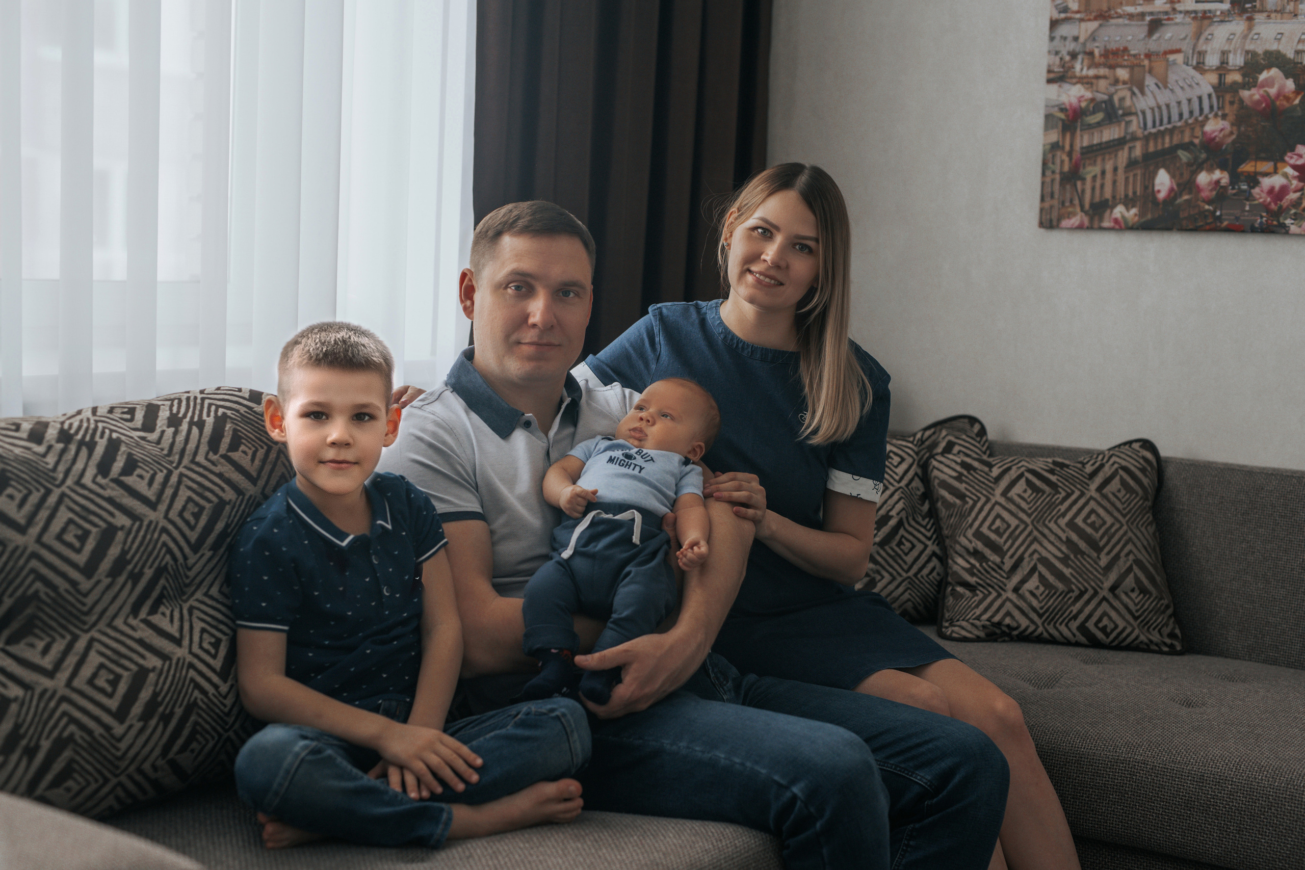 Домашняя съёмка. Семейный детский фотограф видеограф в Омске Юлия Татаринова