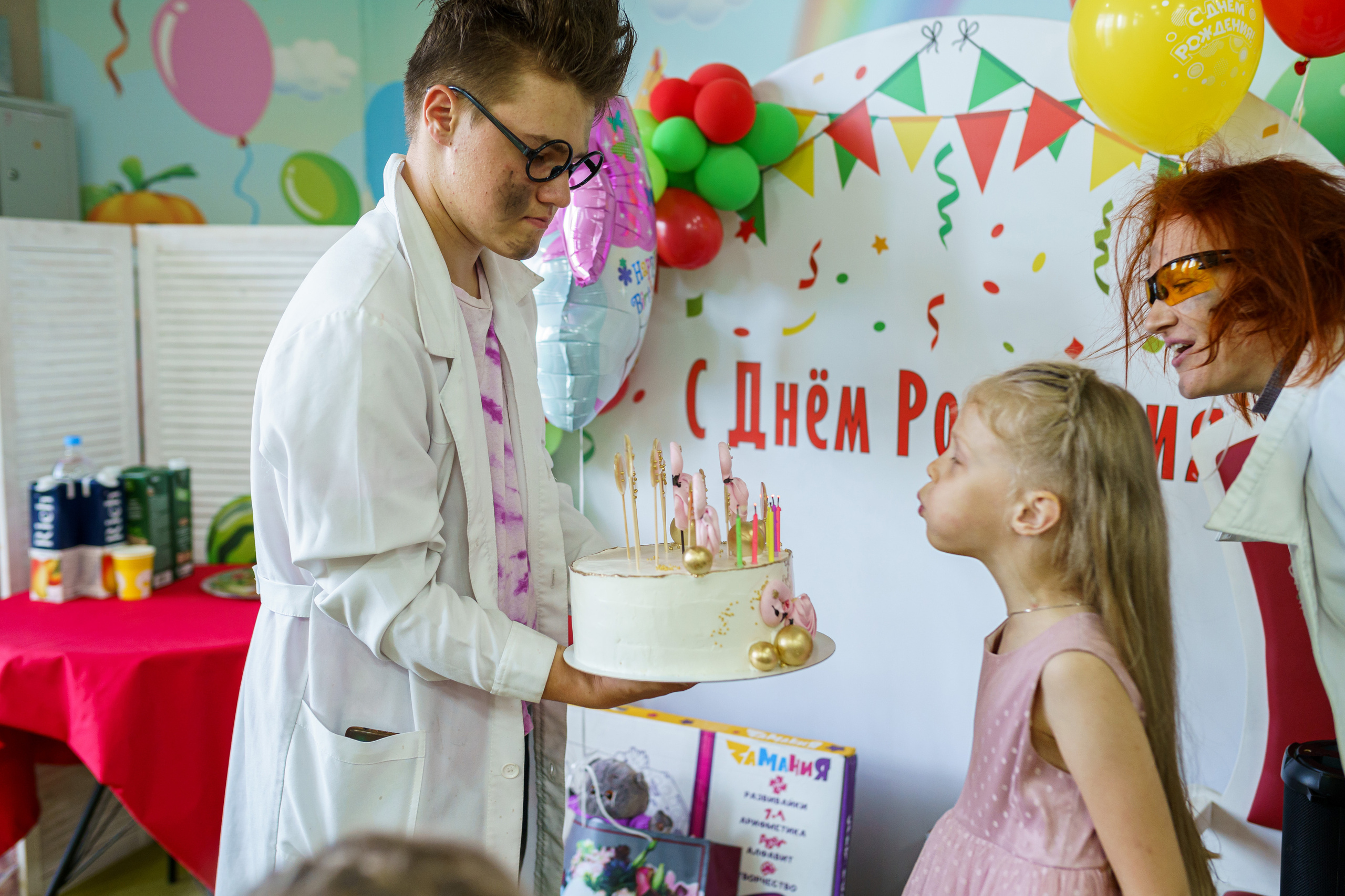 Детские дни рождения. Семейный детский фотограф видеограф в Омске Юлия Татаринова