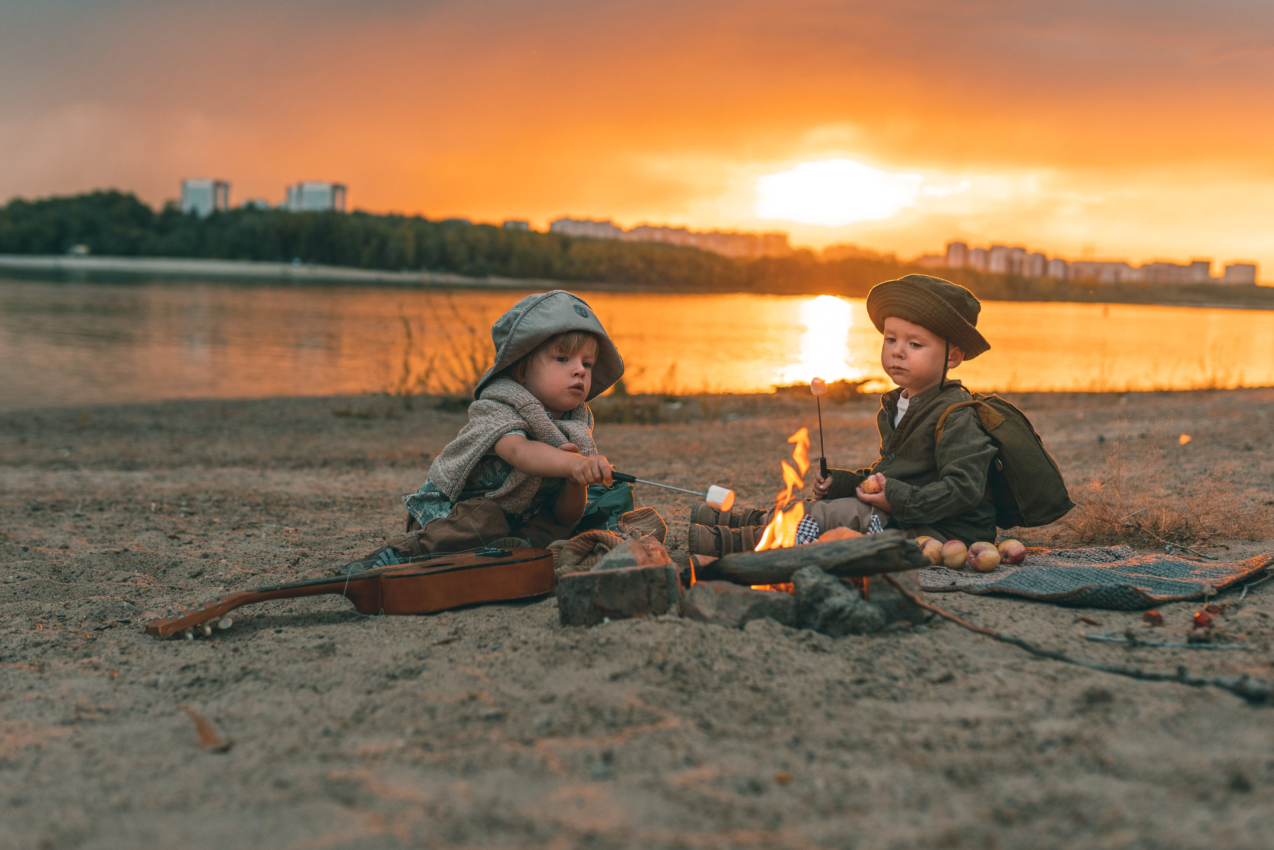 «Приключения» Гордей и Роберт. Семейный детский фотограф видеограф в Омске Юлия Татаринова