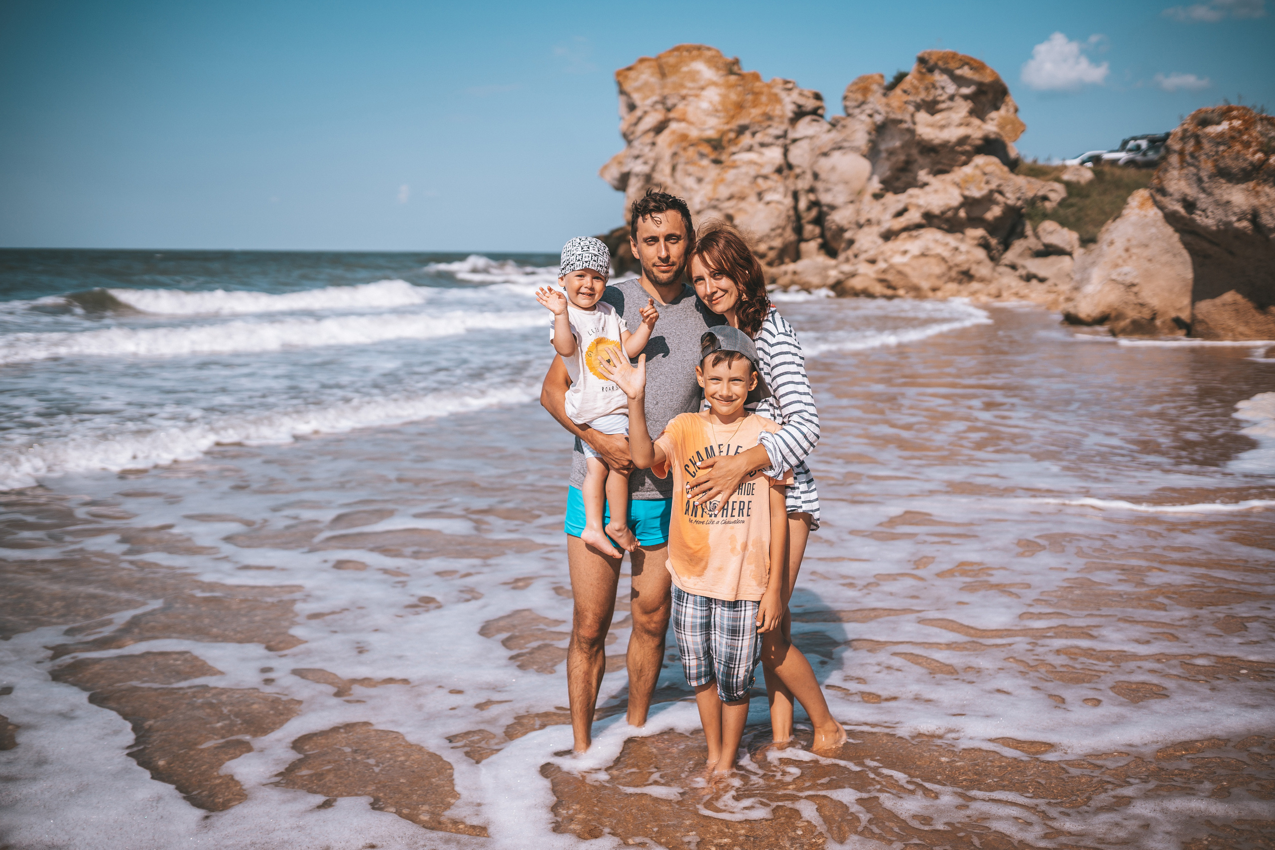 Семейная съёмка на природе. Семейный детский фотограф видеограф в Омске Юлия Татаринова