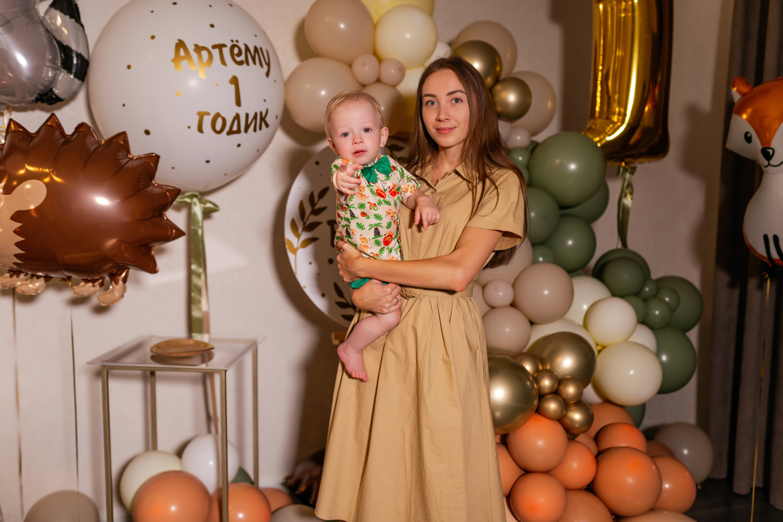 Детские дни рождения. Семейный детский фотограф видеограф в Омске Юлия Татаринова