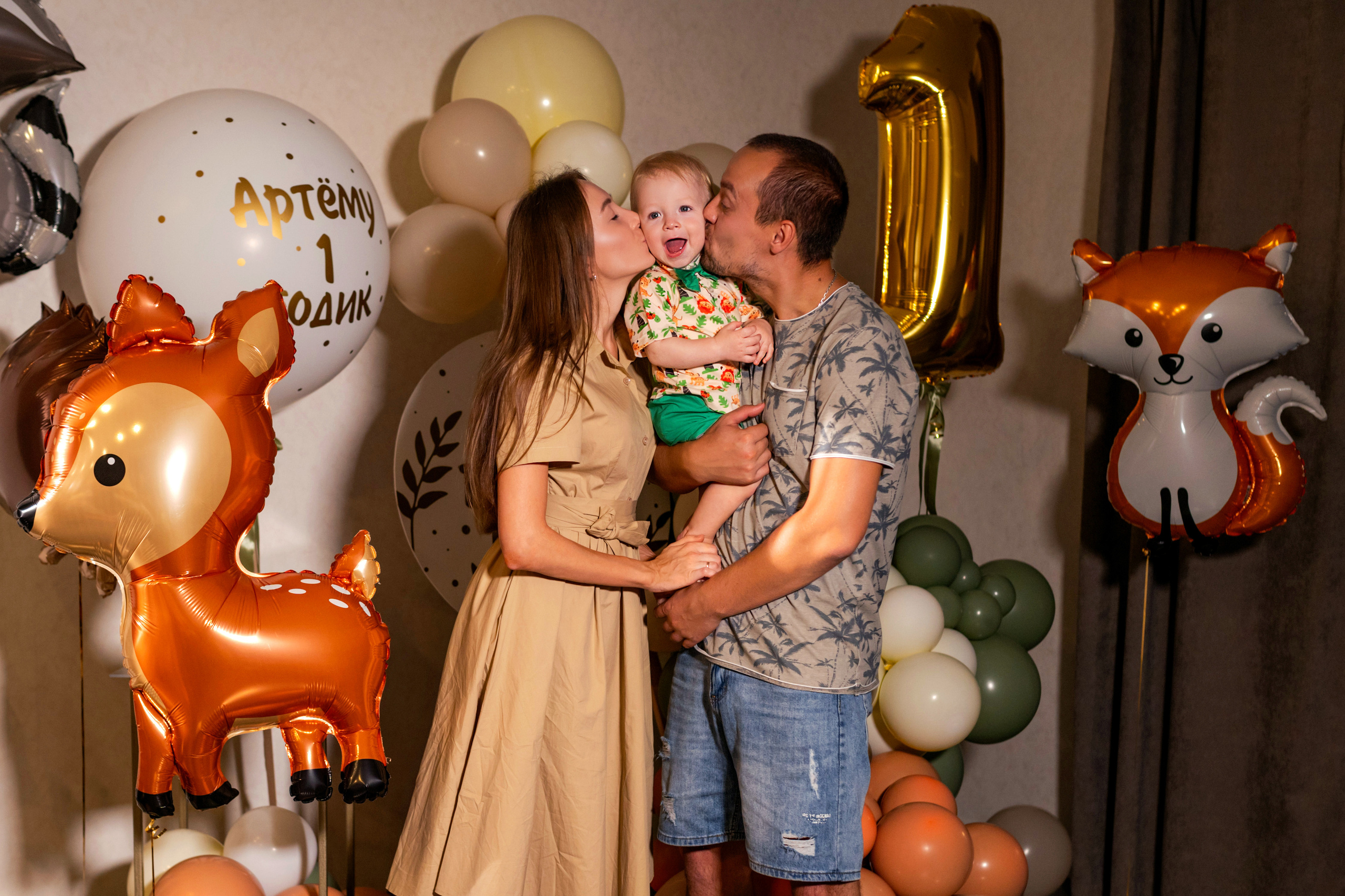 Детские дни рождения. Семейный детский фотограф видеограф в Омске Юлия Татаринова