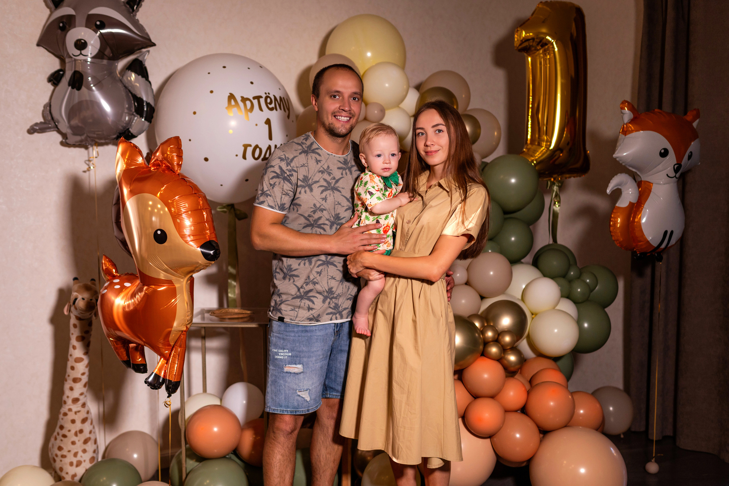 Детские дни рождения. Семейный детский фотограф видеограф в Омске Юлия Татаринова