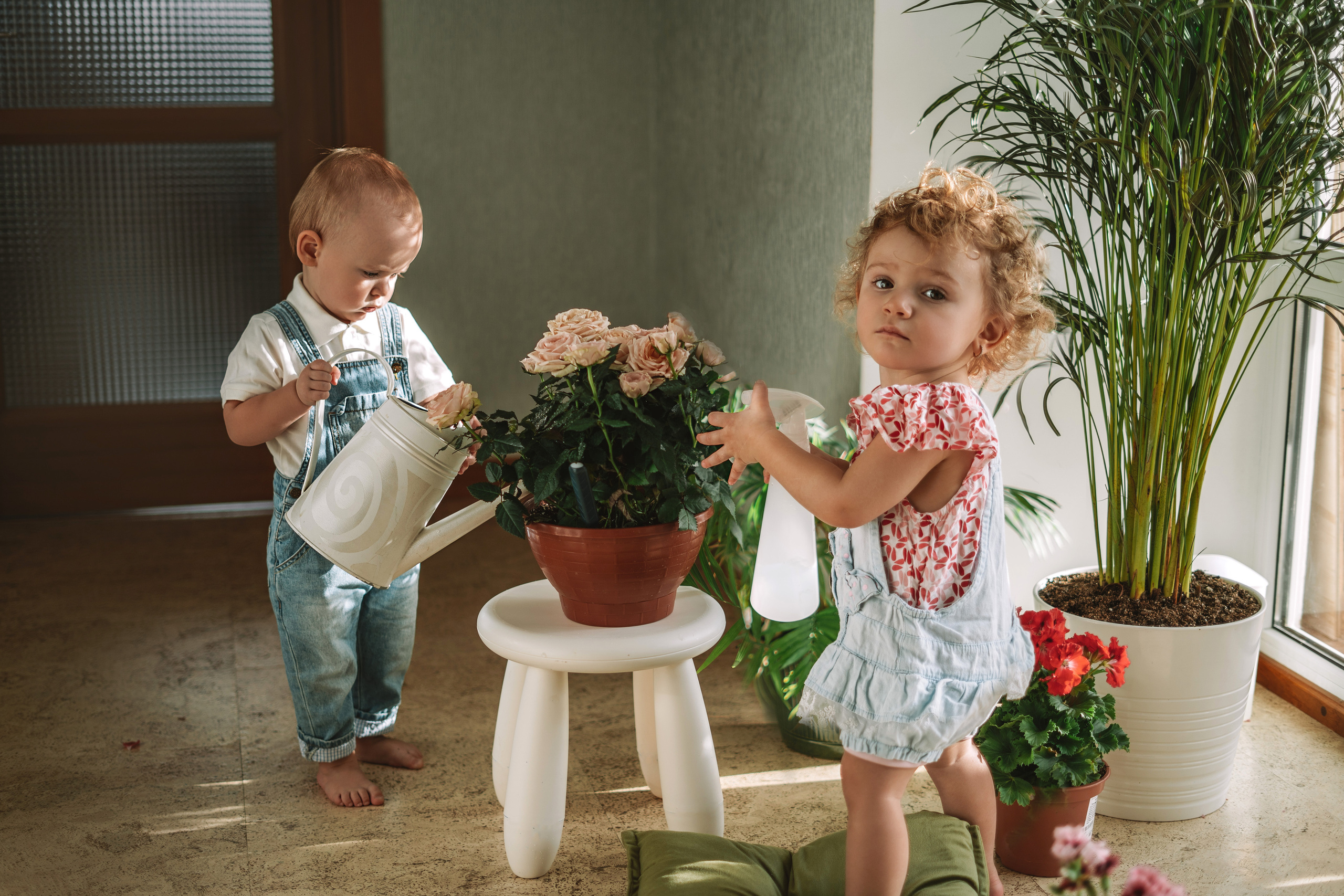 Домашняя съёмка. Семейный детский фотограф видеограф в Омске Юлия Татаринова